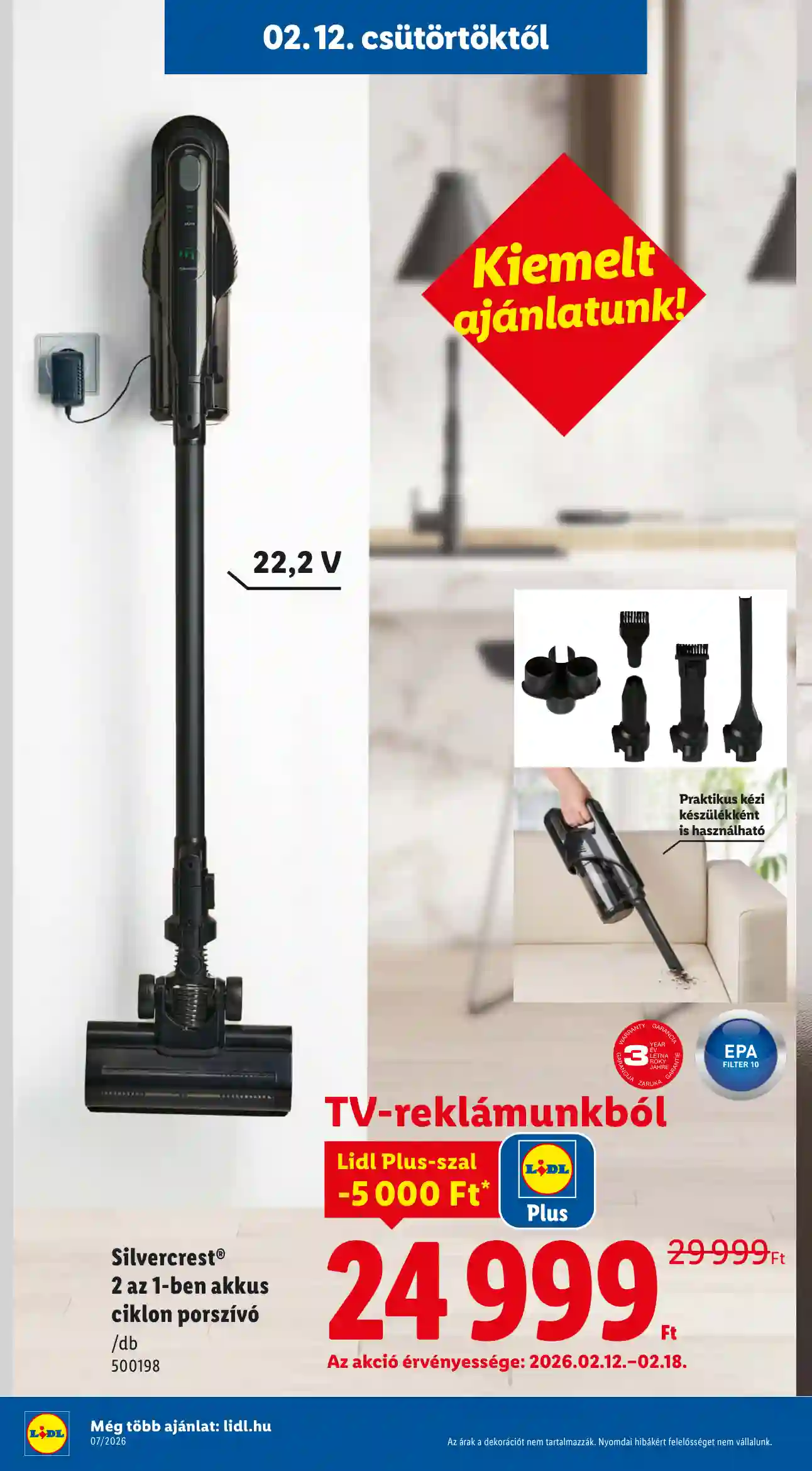 Lidl akciós újság 7. hét (Érvényes 02.12-től) (17 oldal)