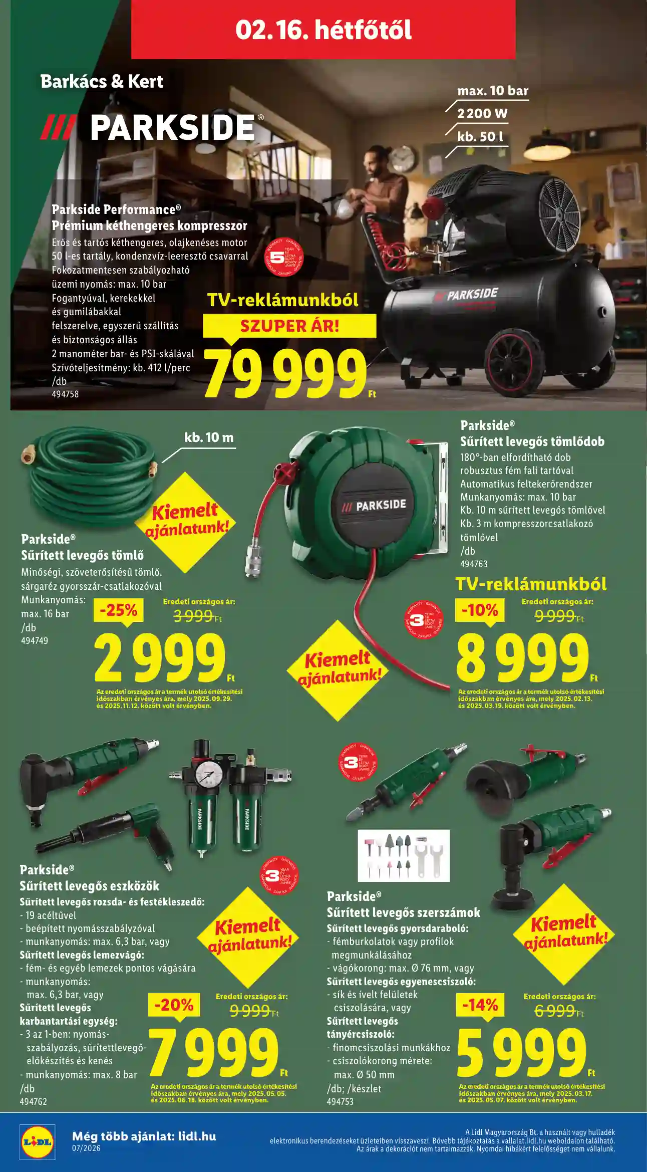 Lidl akciós újság 7. hét (Érvényes 02.12-től) (34 oldal)