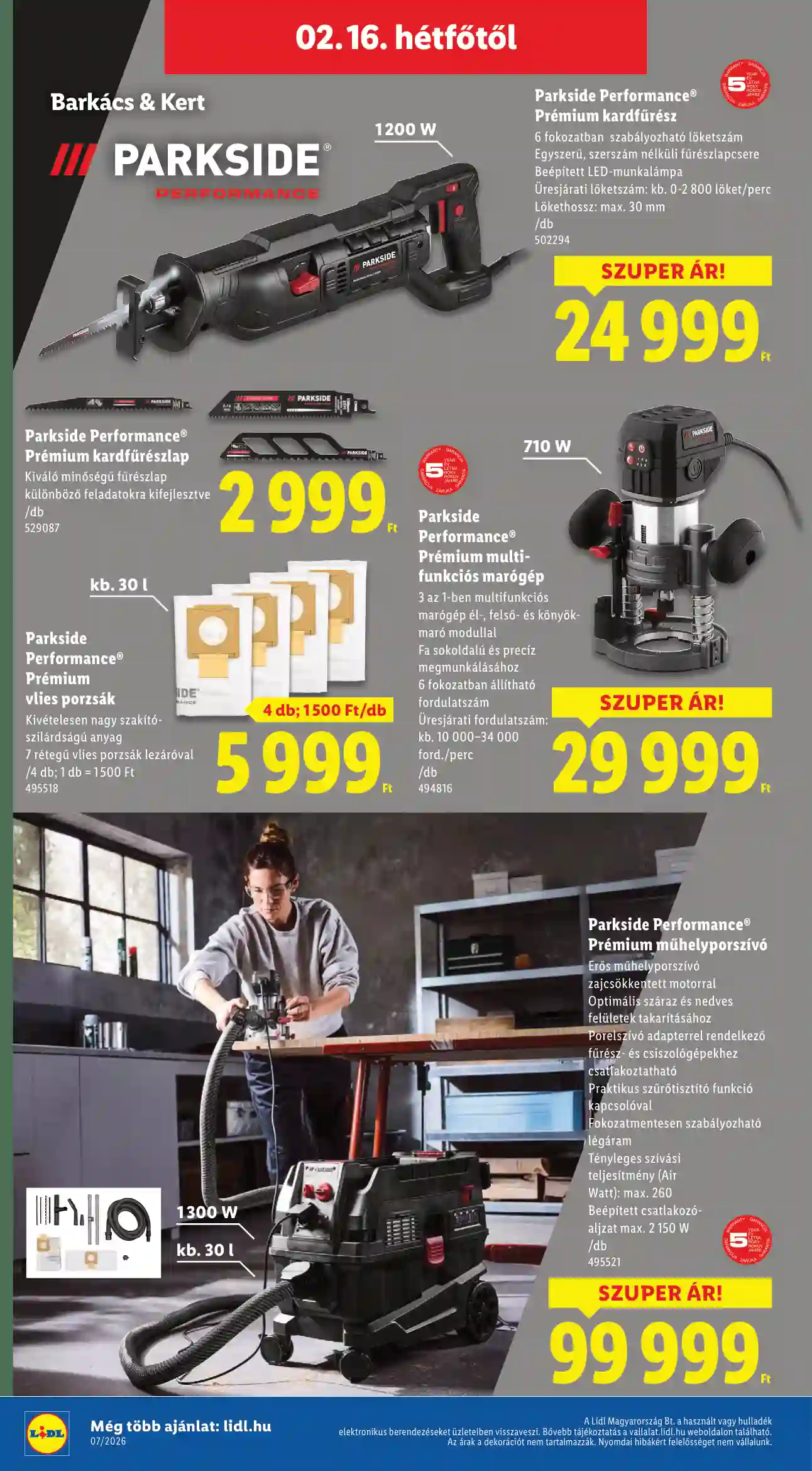 Lidl akciós újság 7. hét (Érvényes 02.12-től) (37 oldal)