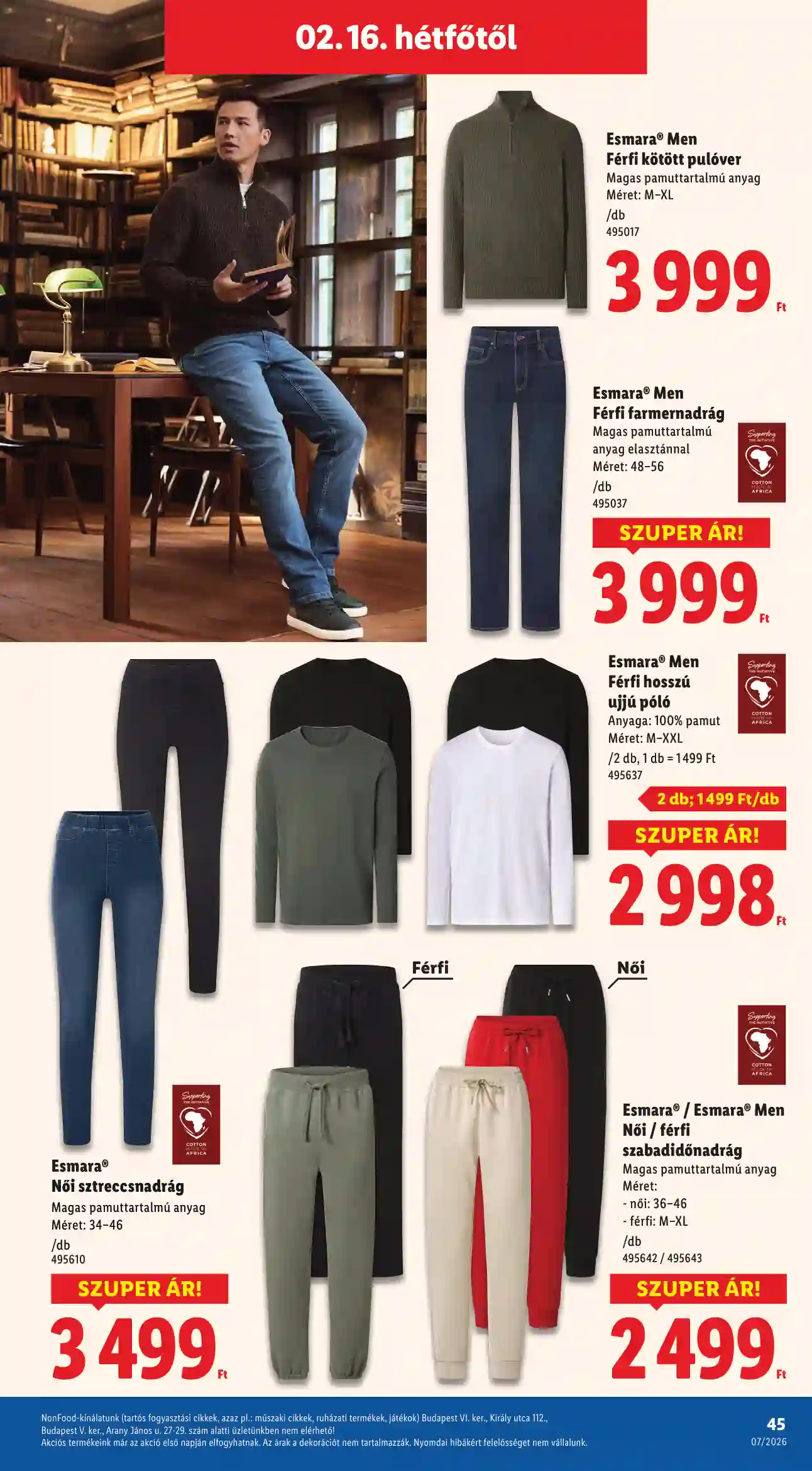 Lidl akciós újság 7. hét (Érvényes 02.12-től) (40 oldal)