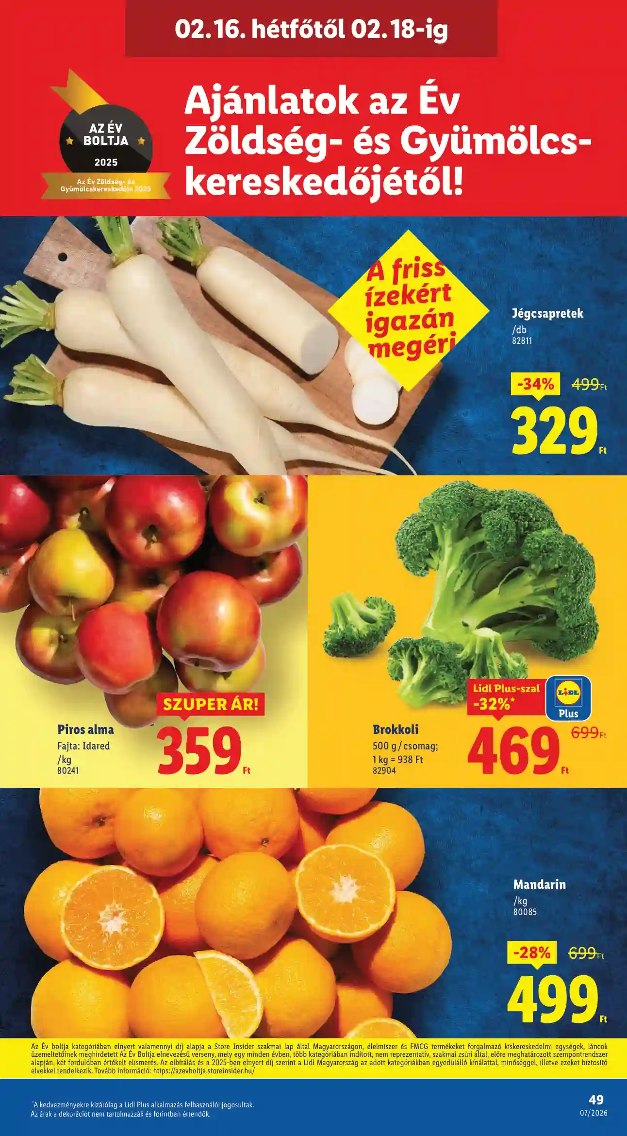 Lidl akciós újság 7. hét (Érvényes 02.12-től) (44 oldal)
