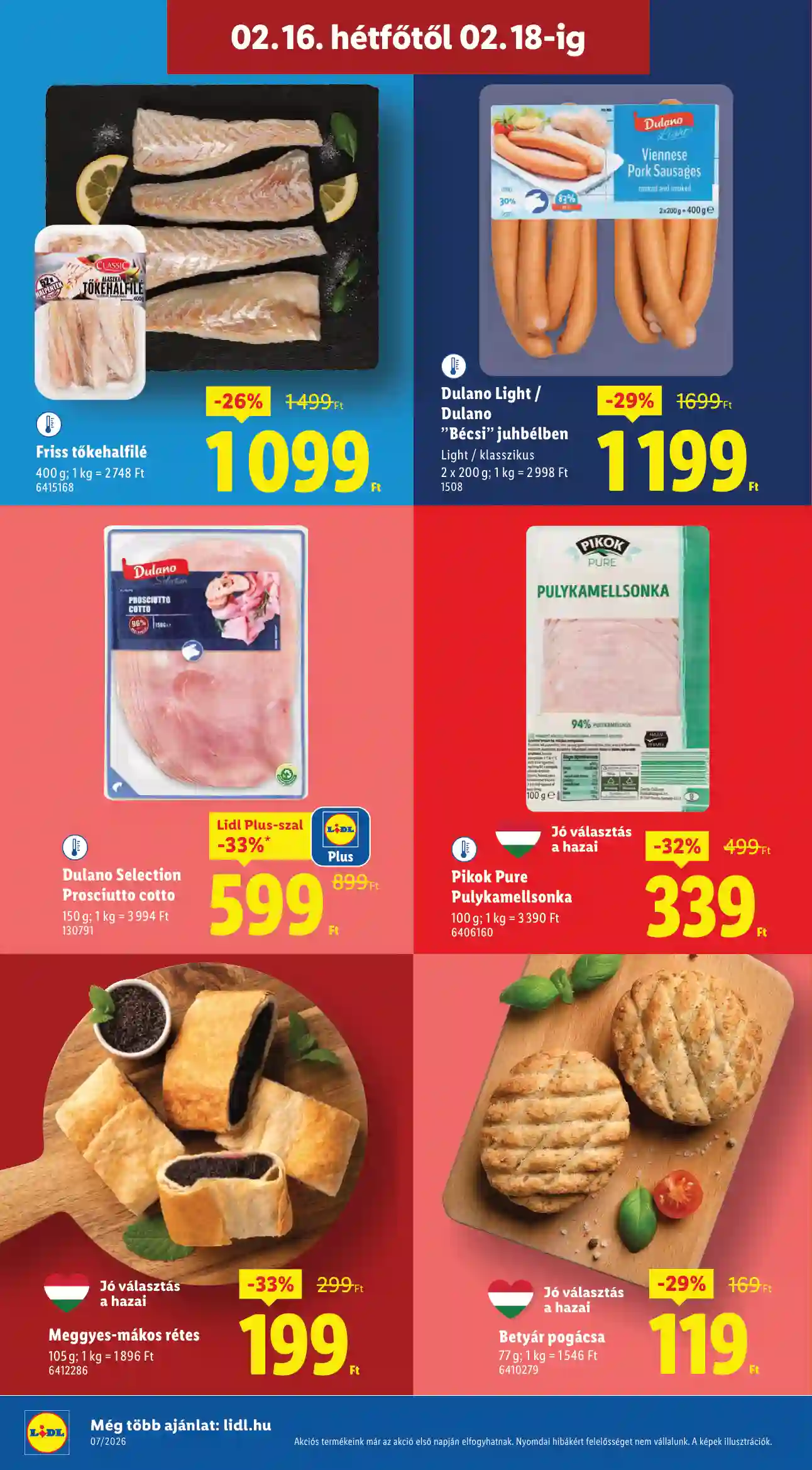 Lidl akciós újság 7. hét (Érvényes 02.12-től) (45 oldal)