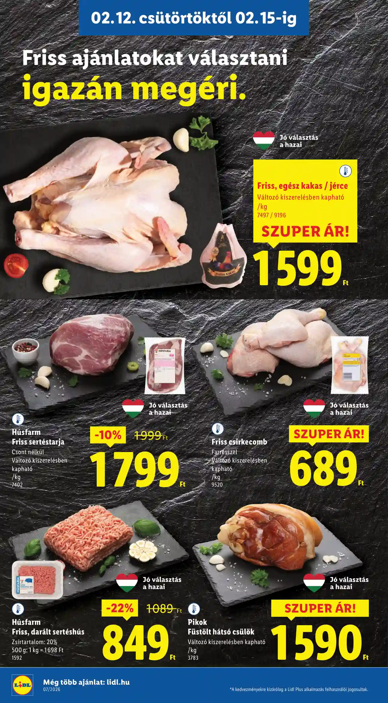 Lidl akciós újság 7. hét (Érvényes 02.12-től) (46 oldal)