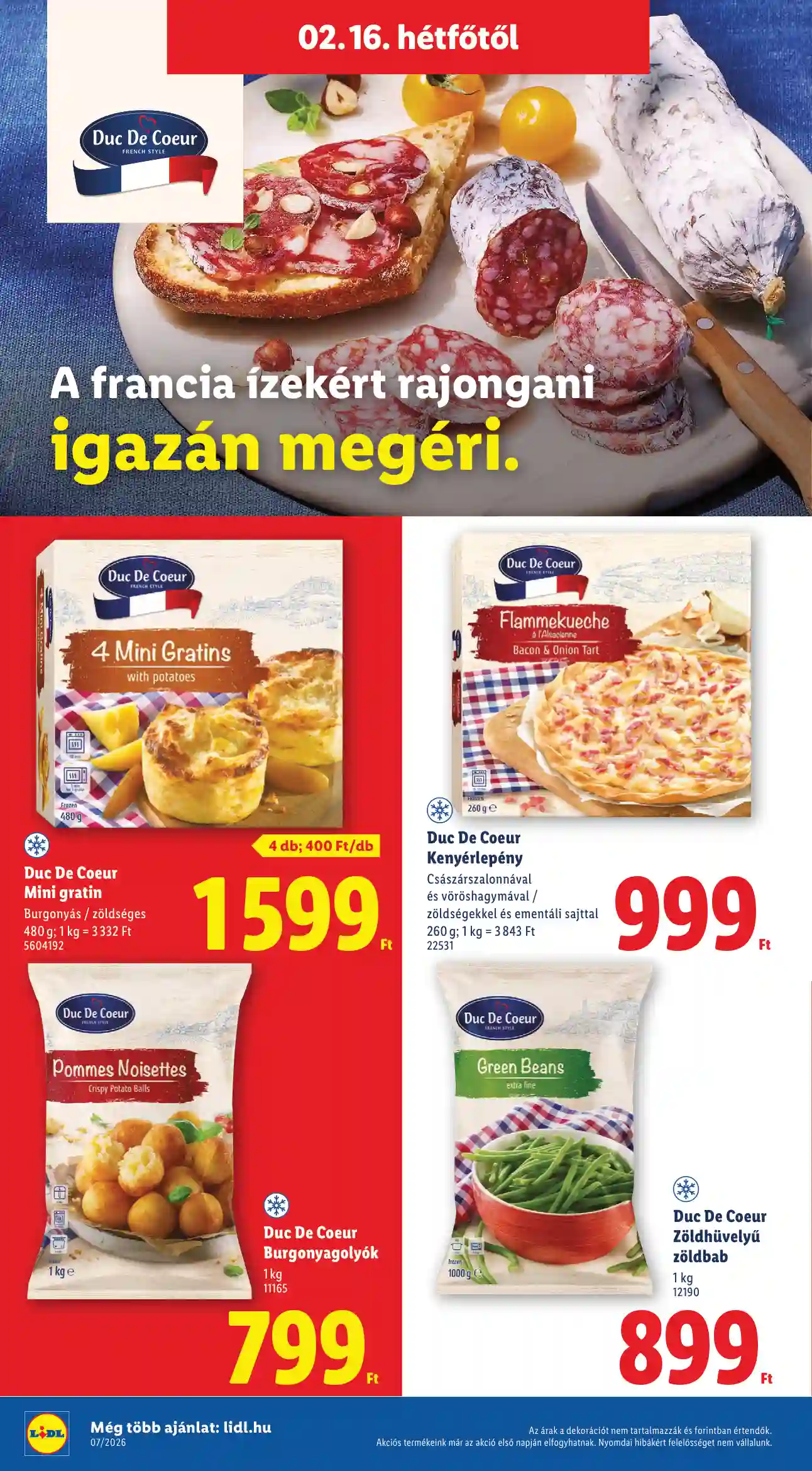 Lidl akciós újság 7. hét (Érvényes 02.12-től) (48 oldal)