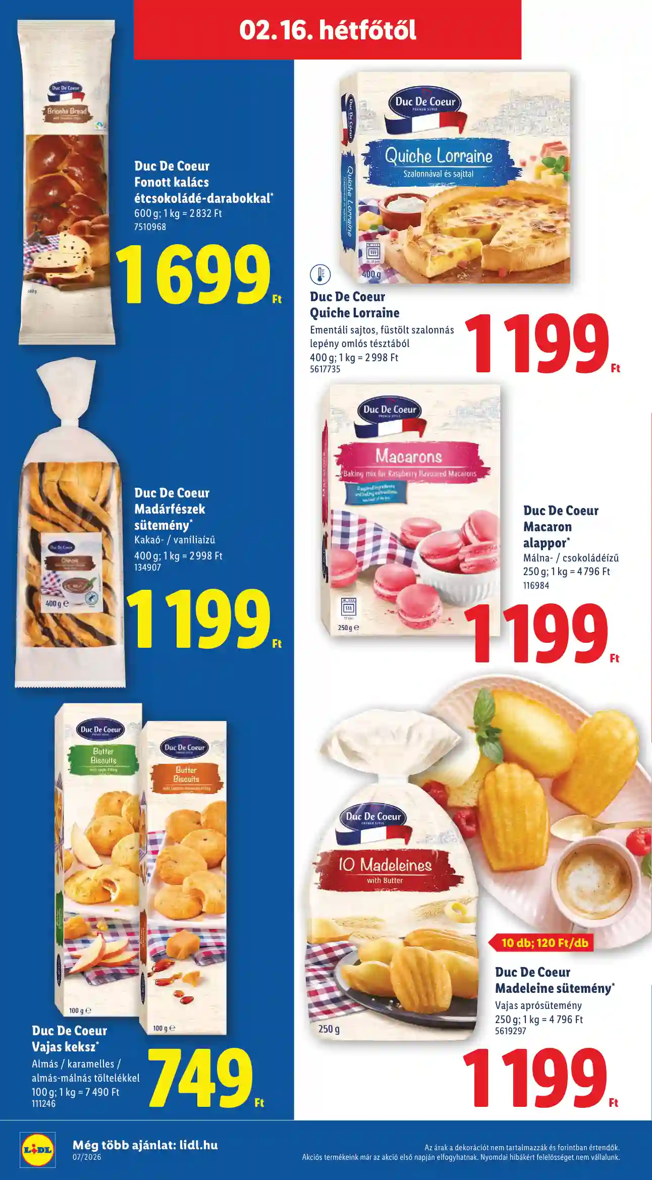 Lidl akciós újság 7. hét (Érvényes 02.12-től) (54 oldal)