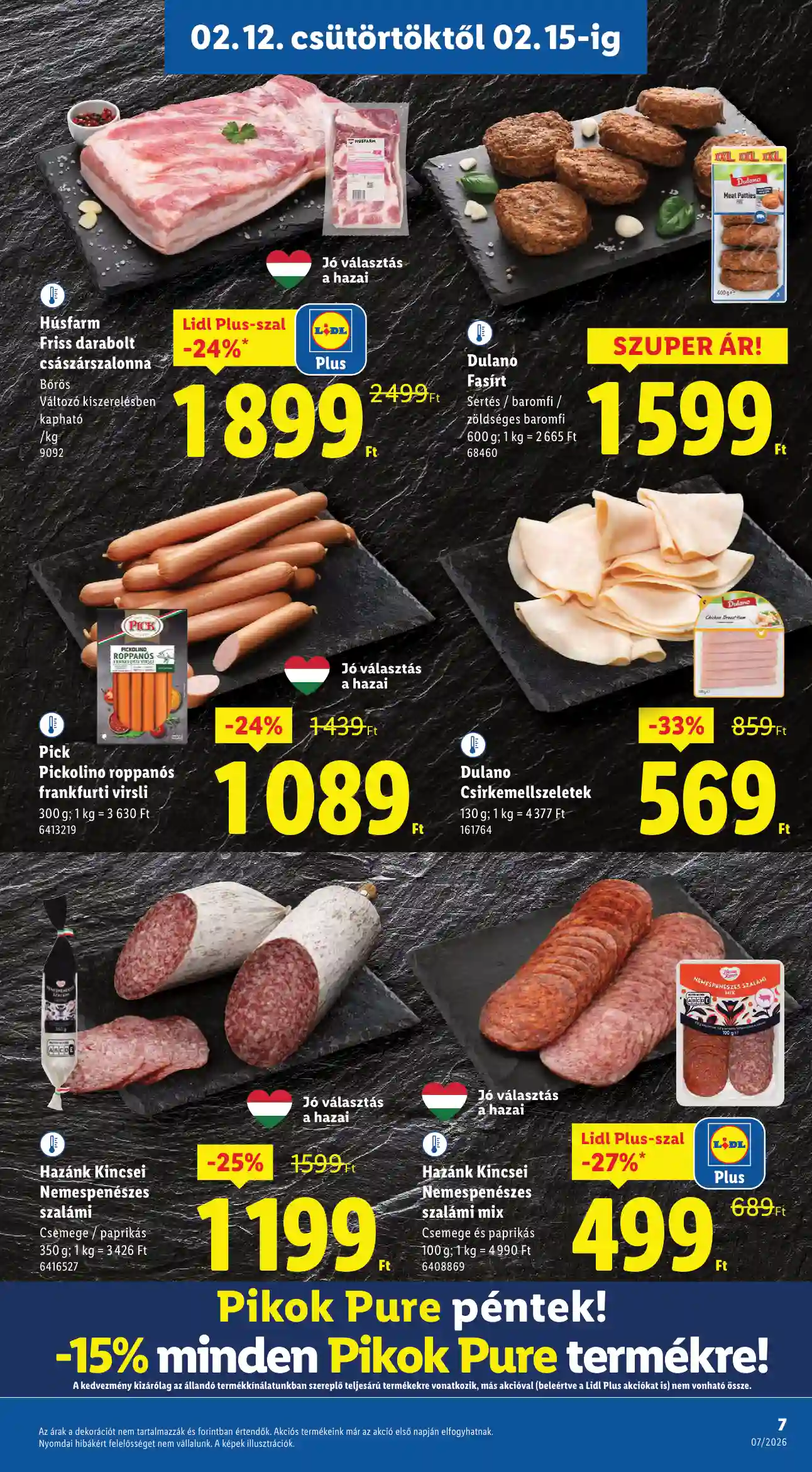 Lidl akciós újság 7. hét (Érvényes 02.12-től) (57 oldal)