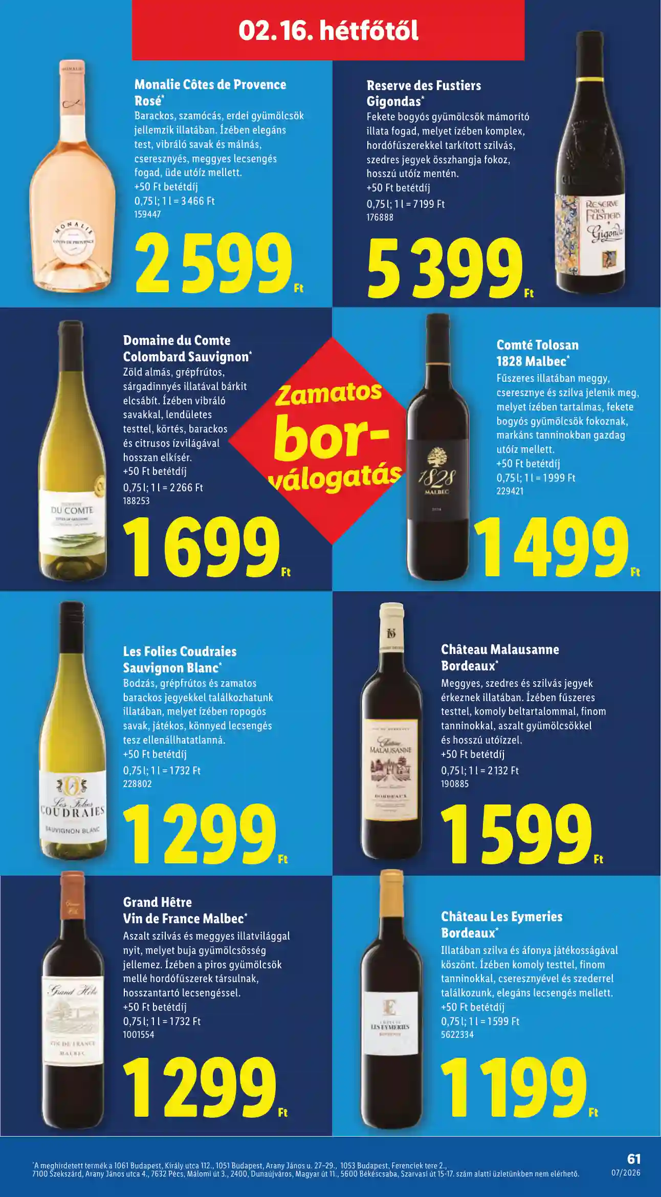 Lidl akciós újság 7. hét (Érvényes 02.12-től) (58 oldal)