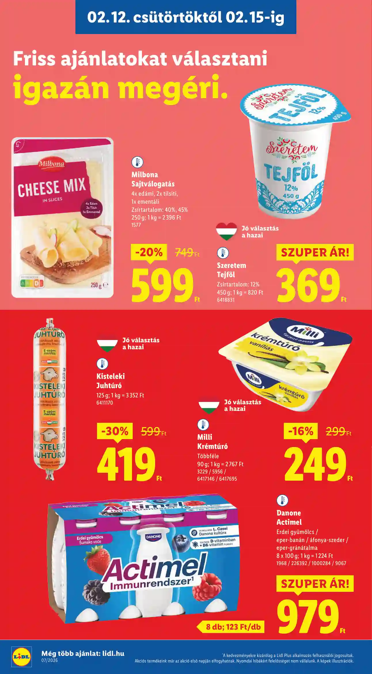 Lidl akciós újság 7. hét (Érvényes 02.12-től) (60 oldal)