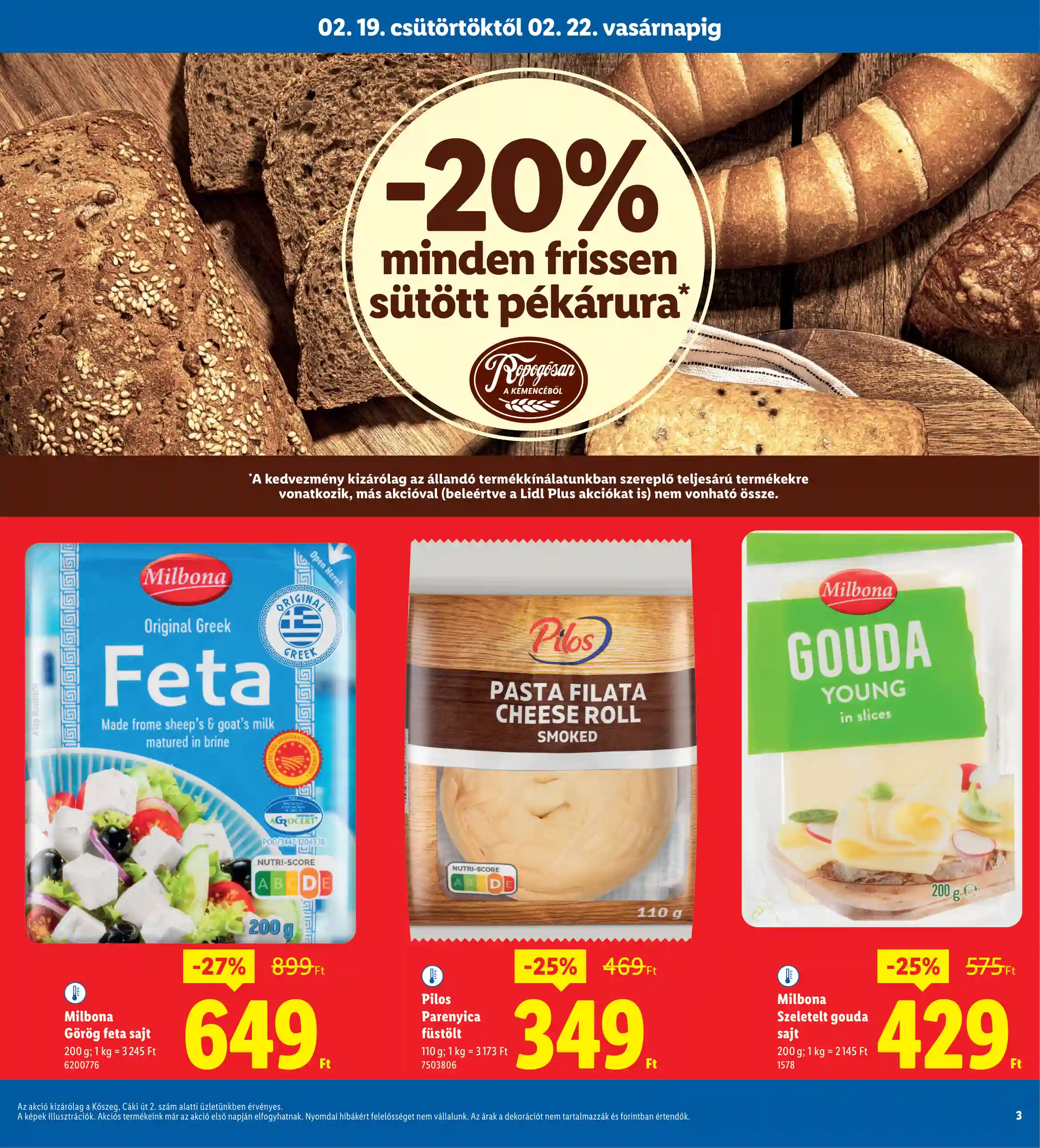 Lidl akciós újság 8. hét (Nyitási akciók – Kőszeg) (5 oldal)