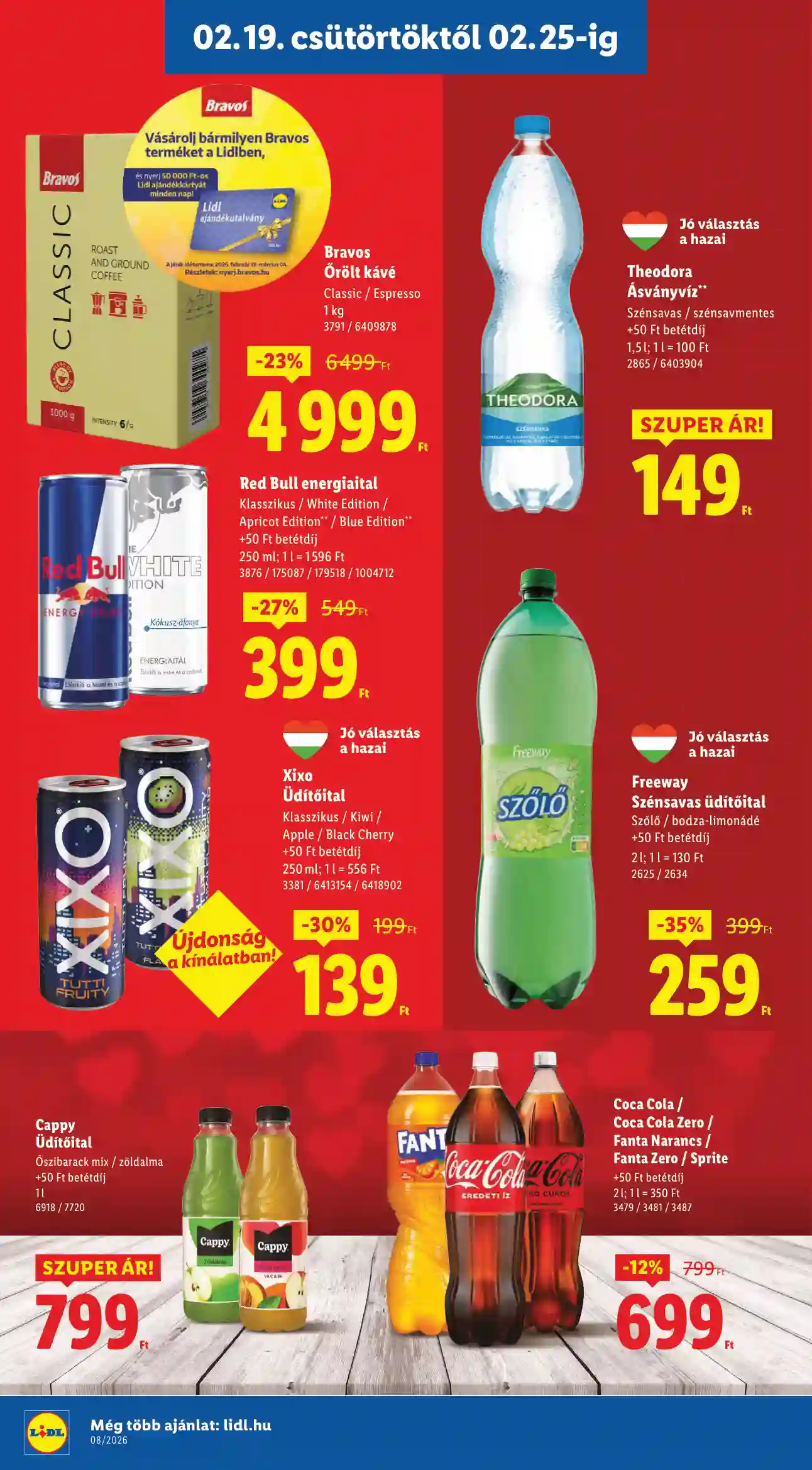 Lidl akciós újság 8. hét (Érvényes 02.19-től) (4 oldal)