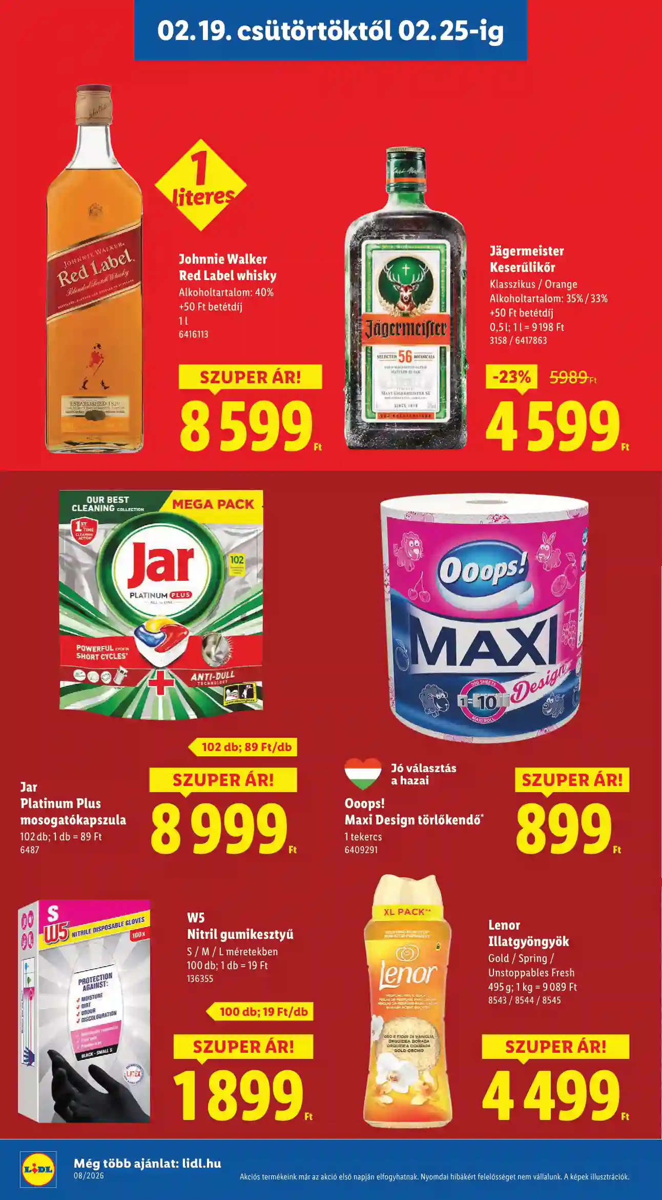 Lidl akciós újság 8. hét (Érvényes 02.19-től) (6 oldal)