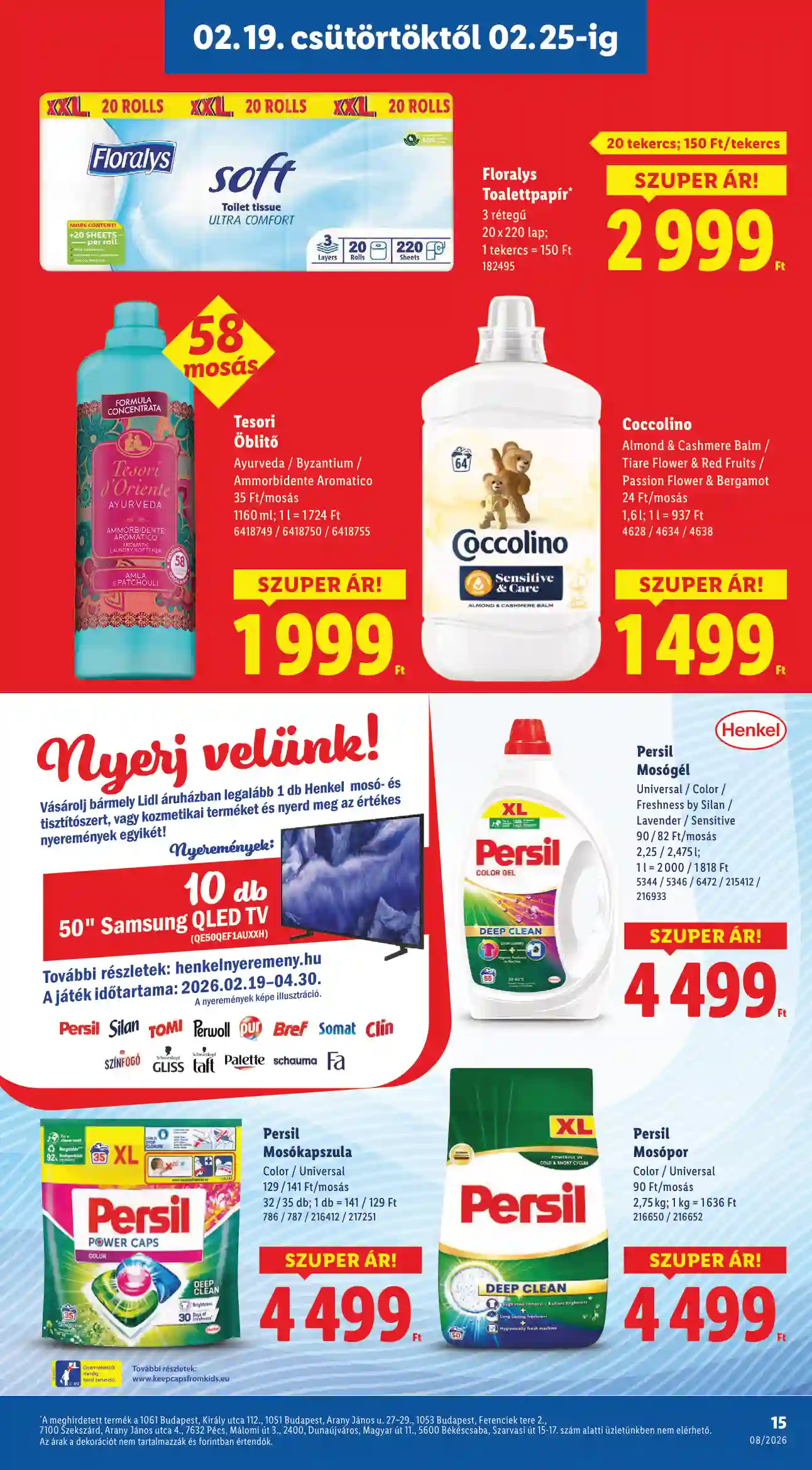 Lidl akciós újság 8. hét (Érvényes 02.19-től) (7 oldal)