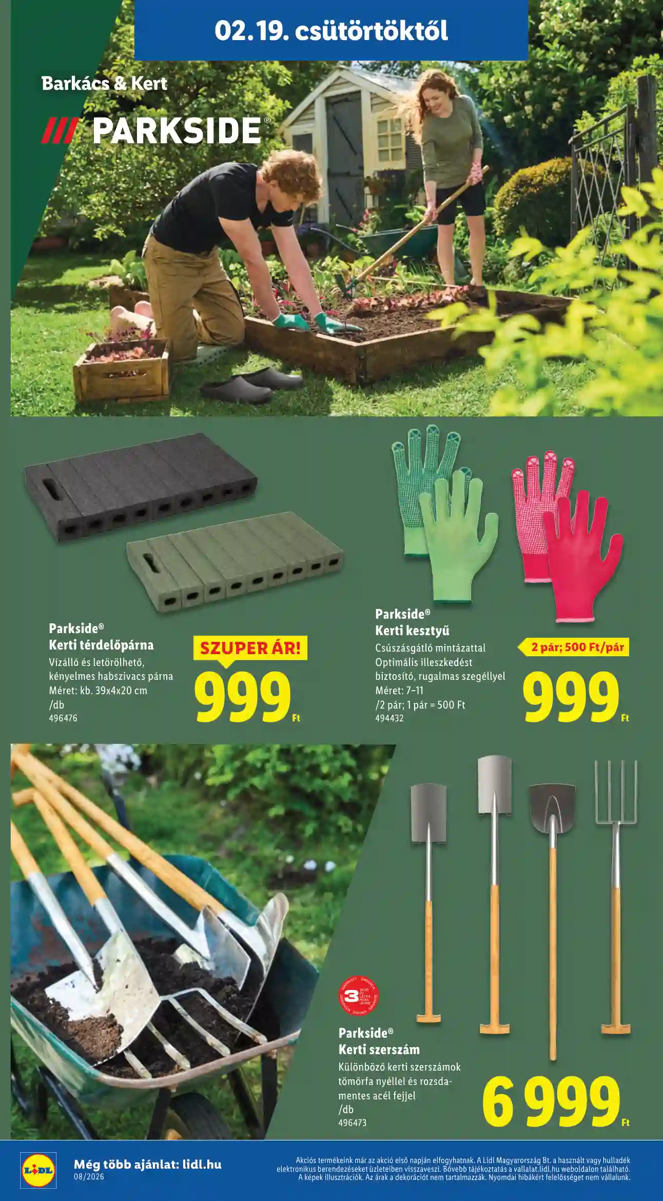 Lidl akciós újság 8. hét (Érvényes 02.19-től) (19 oldal)
