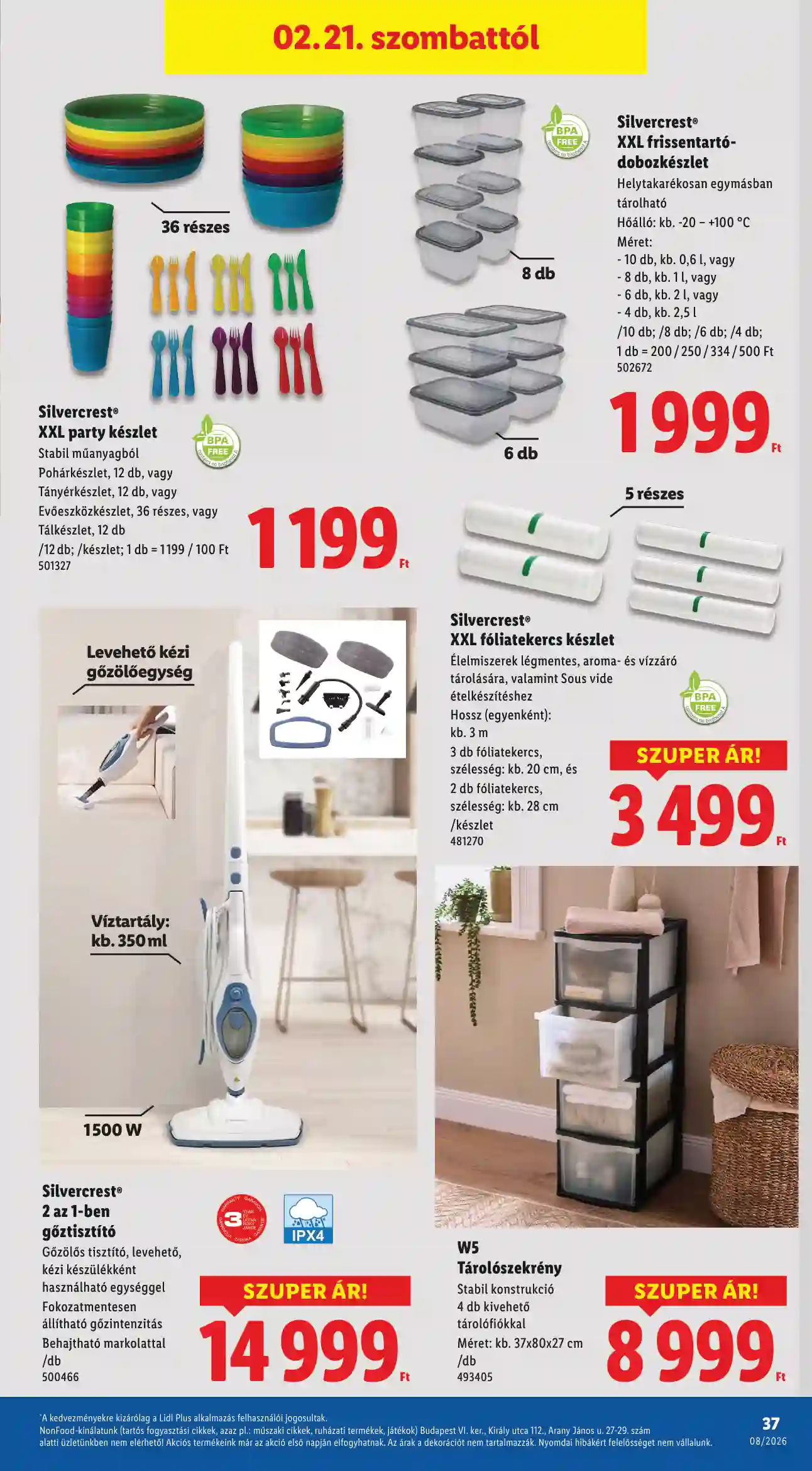 Lidl akciós újság 8. hét (Érvényes 02.19-től) (31 oldal)
