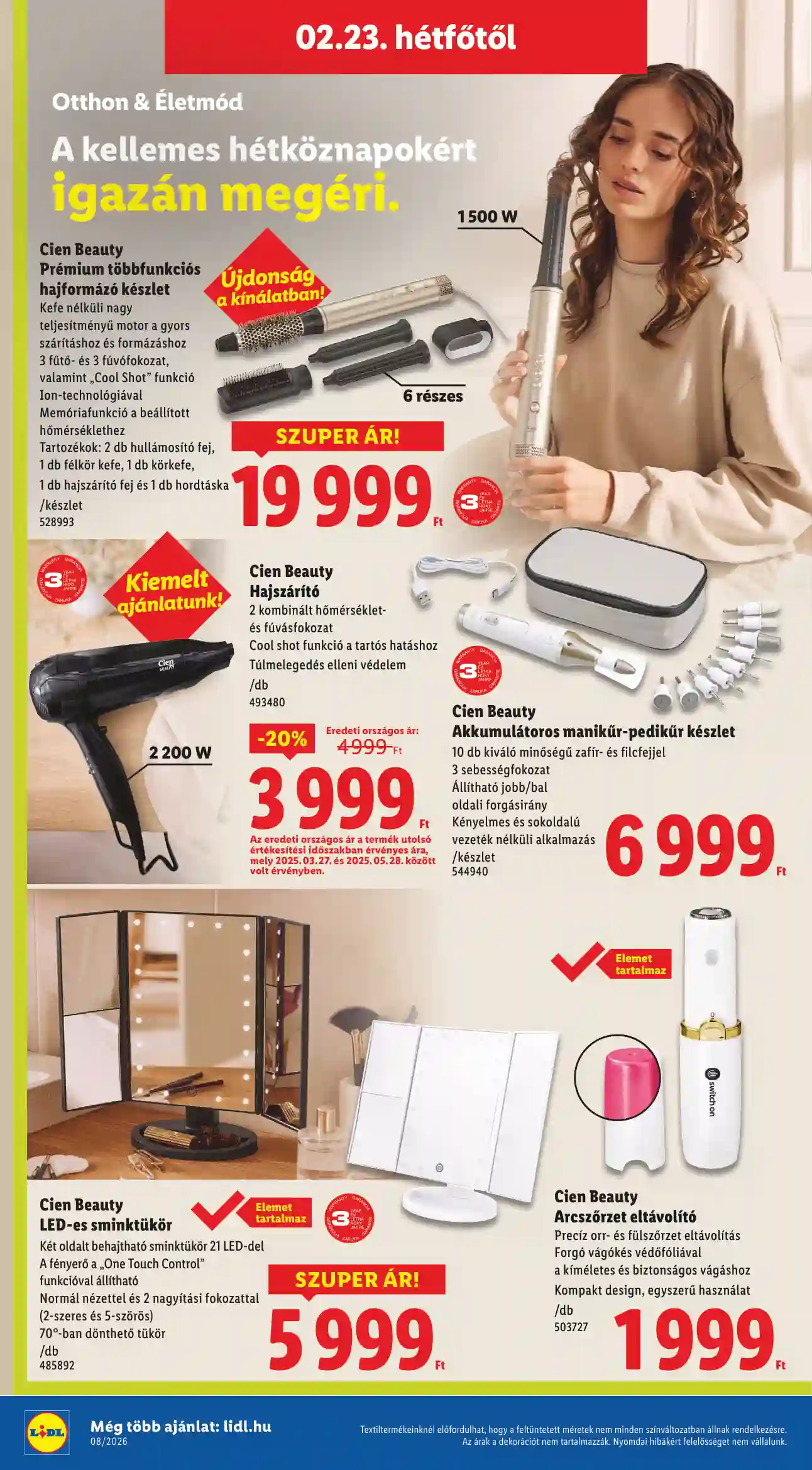 Lidl akciós újság 8. hét (Érvényes 02.19-től) (41 oldal)
