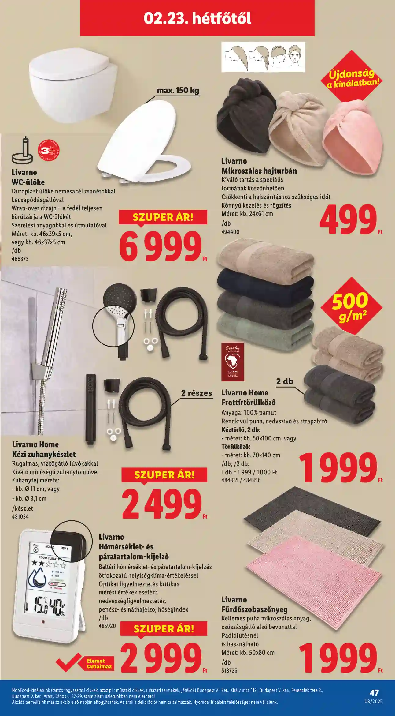 Lidl akciós újság 8. hét (Érvényes 02.19-től) (42 oldal)
