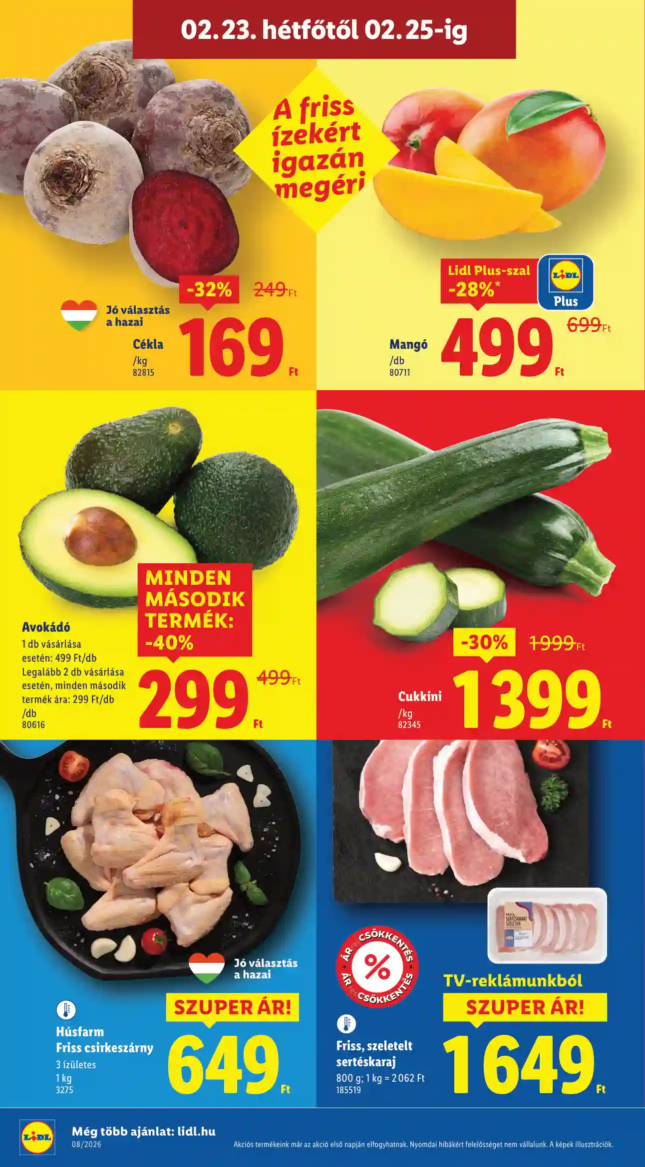 Lidl akciós újság 8. hét (Érvényes 02.19-től) (43 oldal)