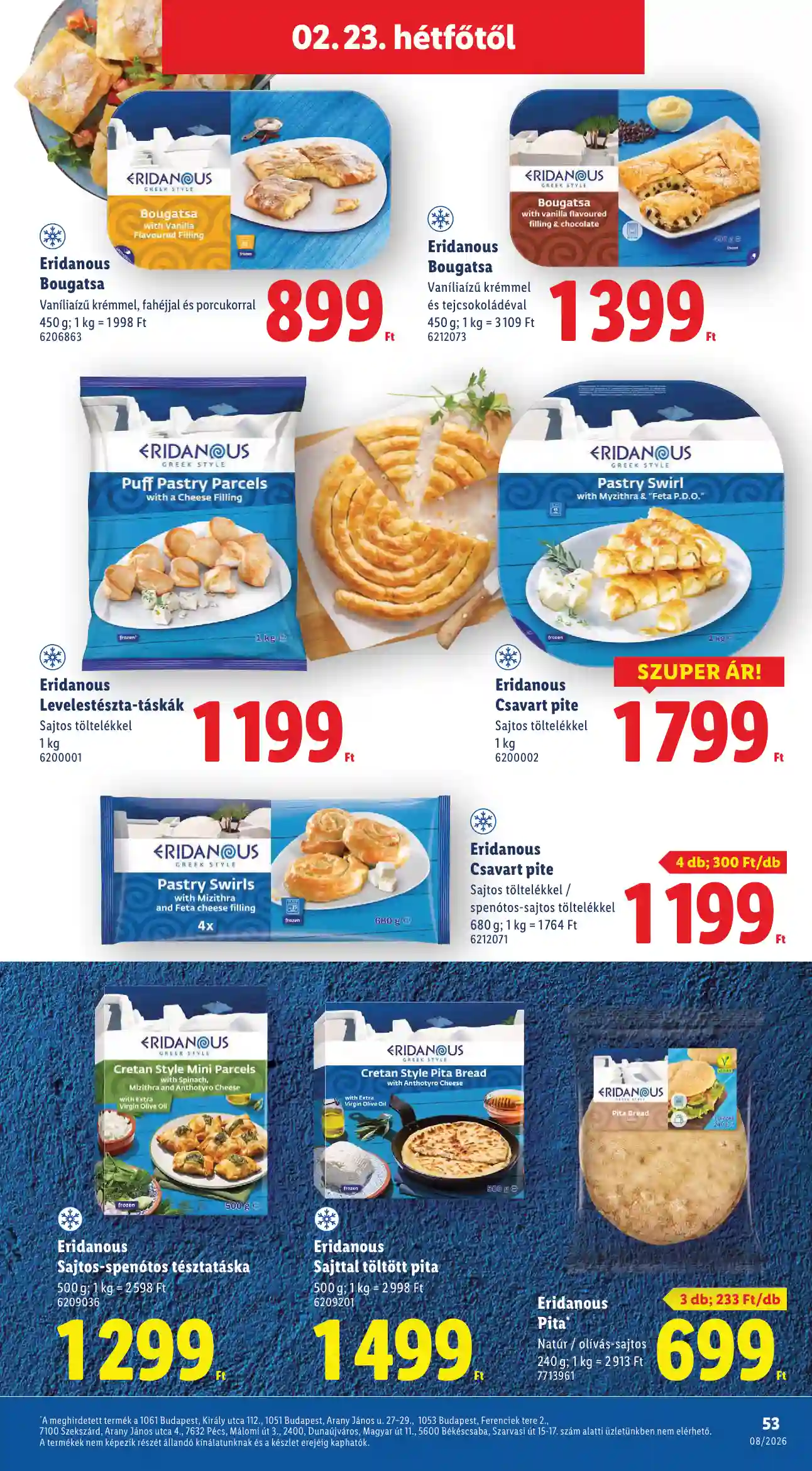 Lidl akciós újság 8. hét (Érvényes 02.19-től) (49 oldal)