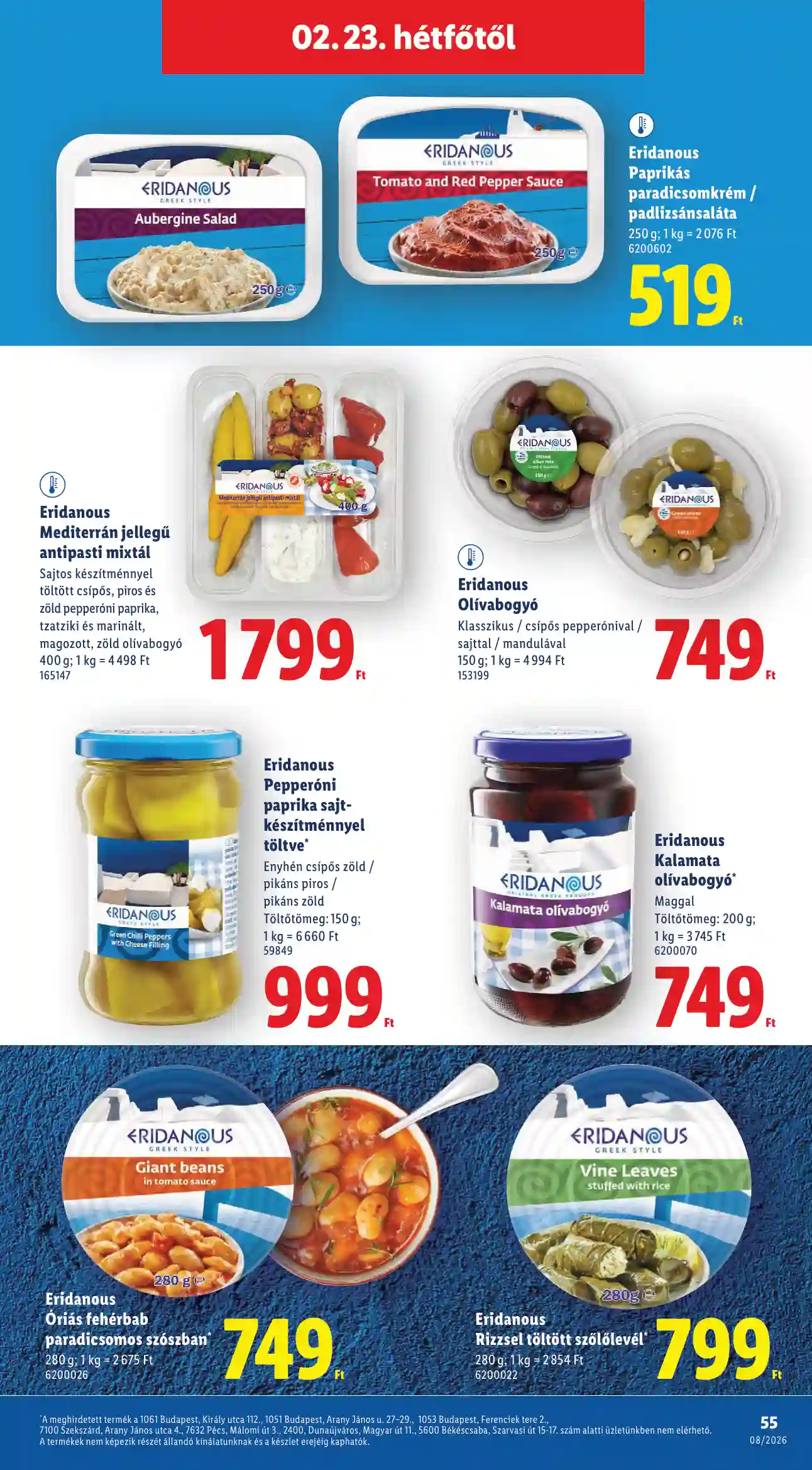 Lidl akciós újság 8. hét (Érvényes 02.19-től) (51 oldal)