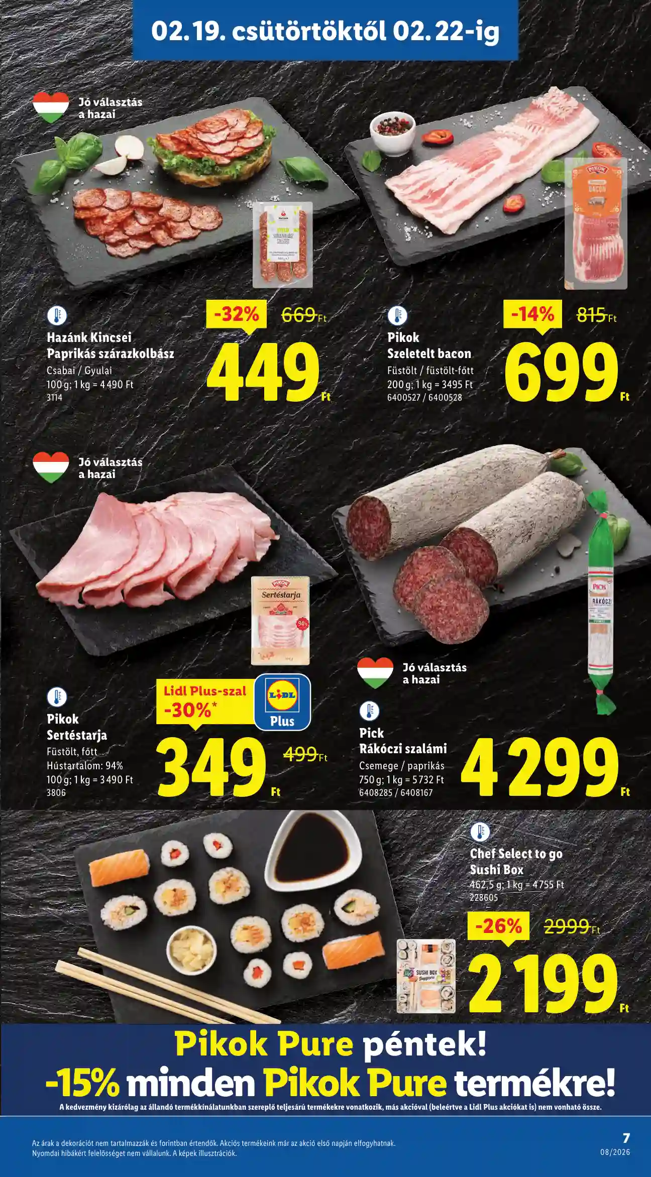 Lidl akciós újság 8. hét (Érvényes 02.19-től) (55 oldal)