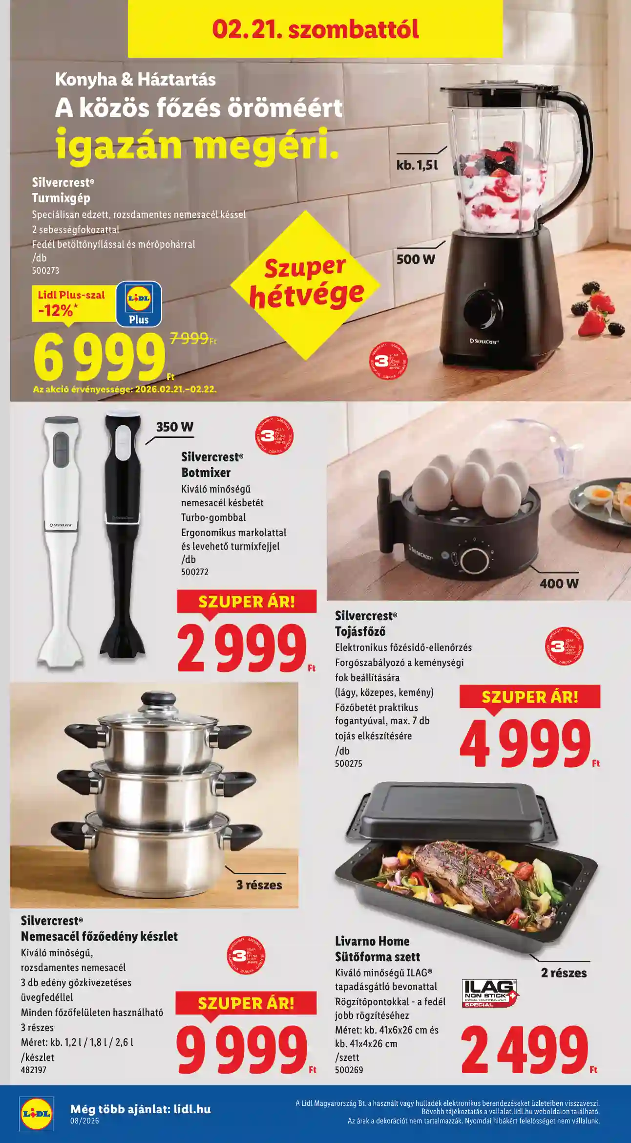 Lidl akciós újság 8. hét (Érvényes 02.19-től) (6 oldal)