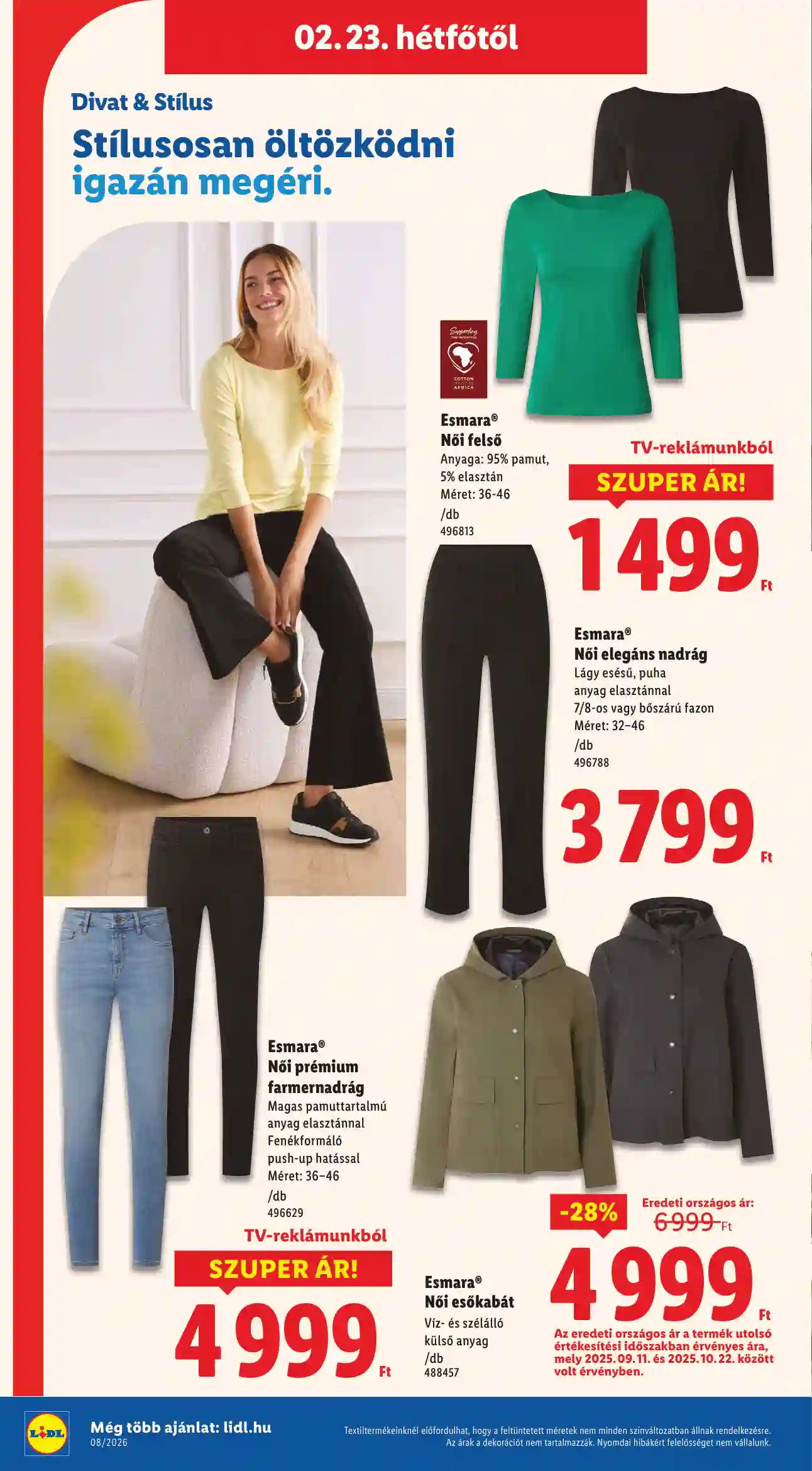Lidl akciós újság 8. hét (Érvényes 02.19-től) (8 oldal)