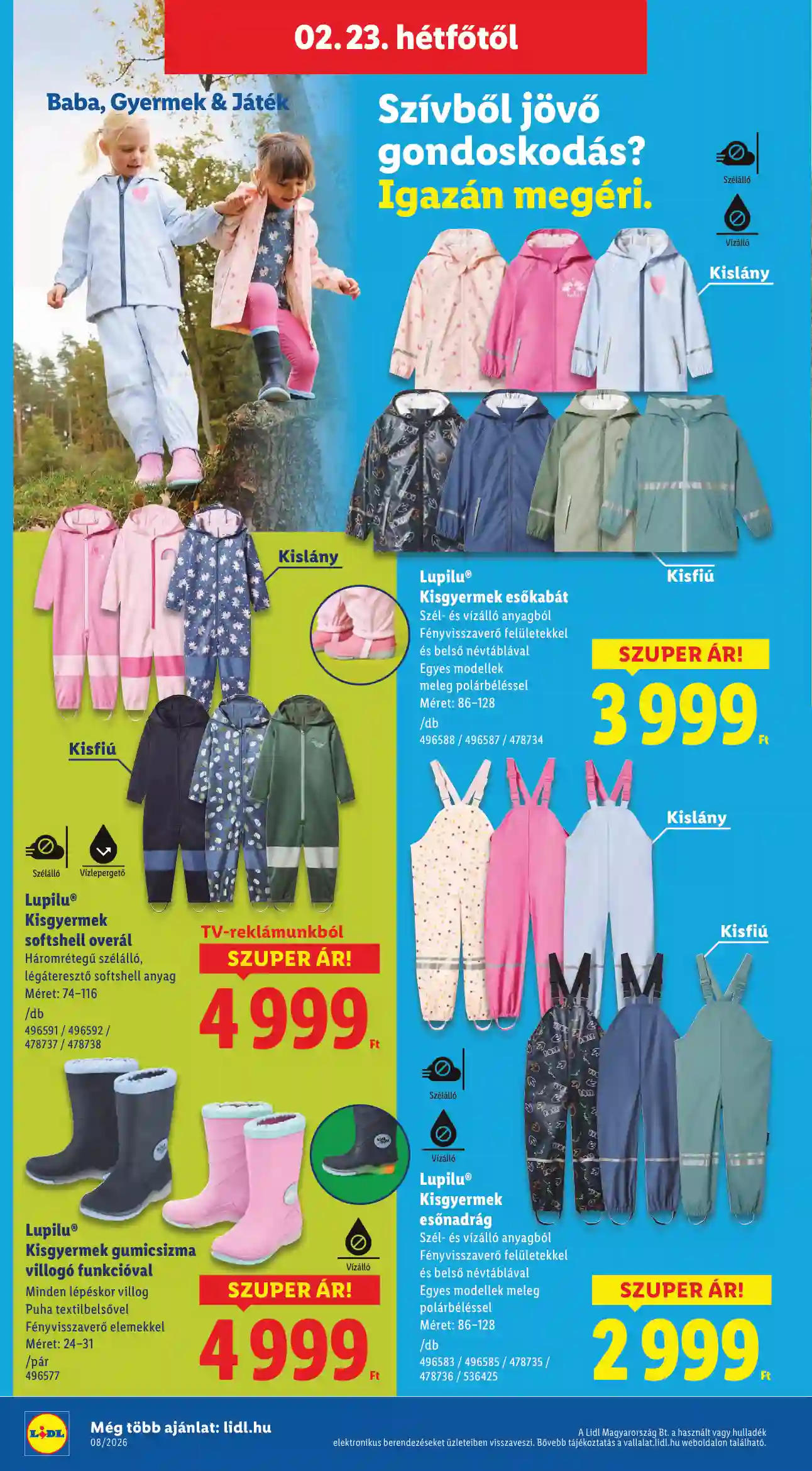 Lidl akciós újság 8. hét (Érvényes 02.19-től) (15 oldal)