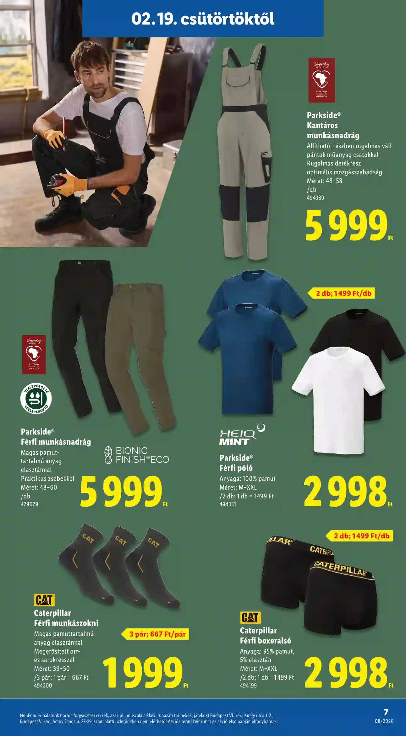 Lidl akciós újság 8. hét (Érvényes 02.19-től) (23 oldal)