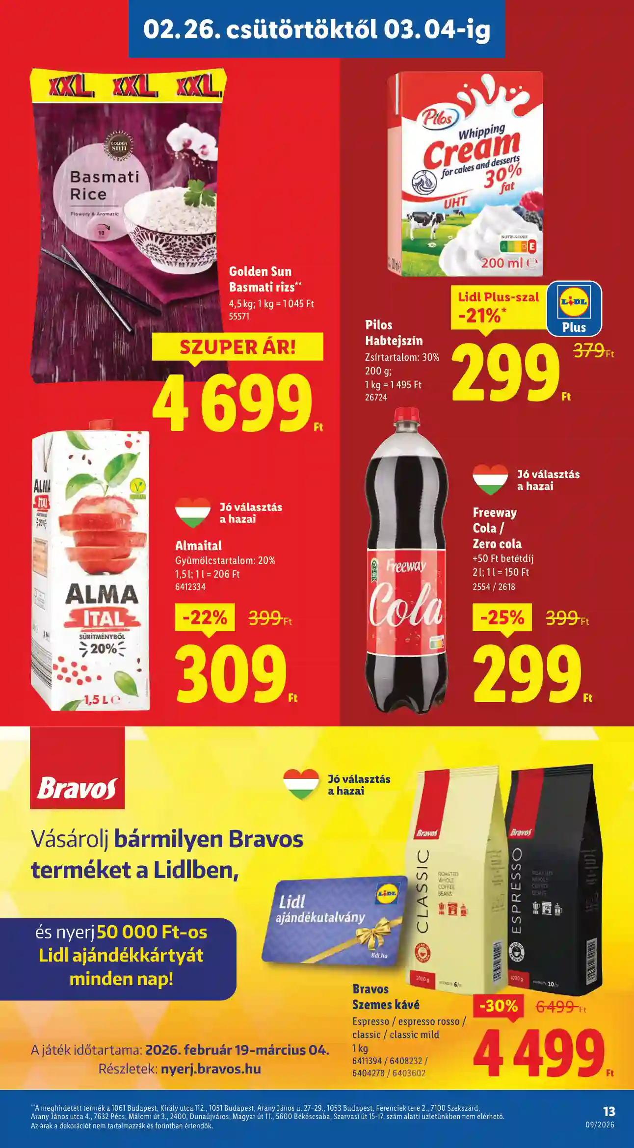 Lidl akciós újság 9. hét (Érvényes 02.26-tól) (5 oldal)