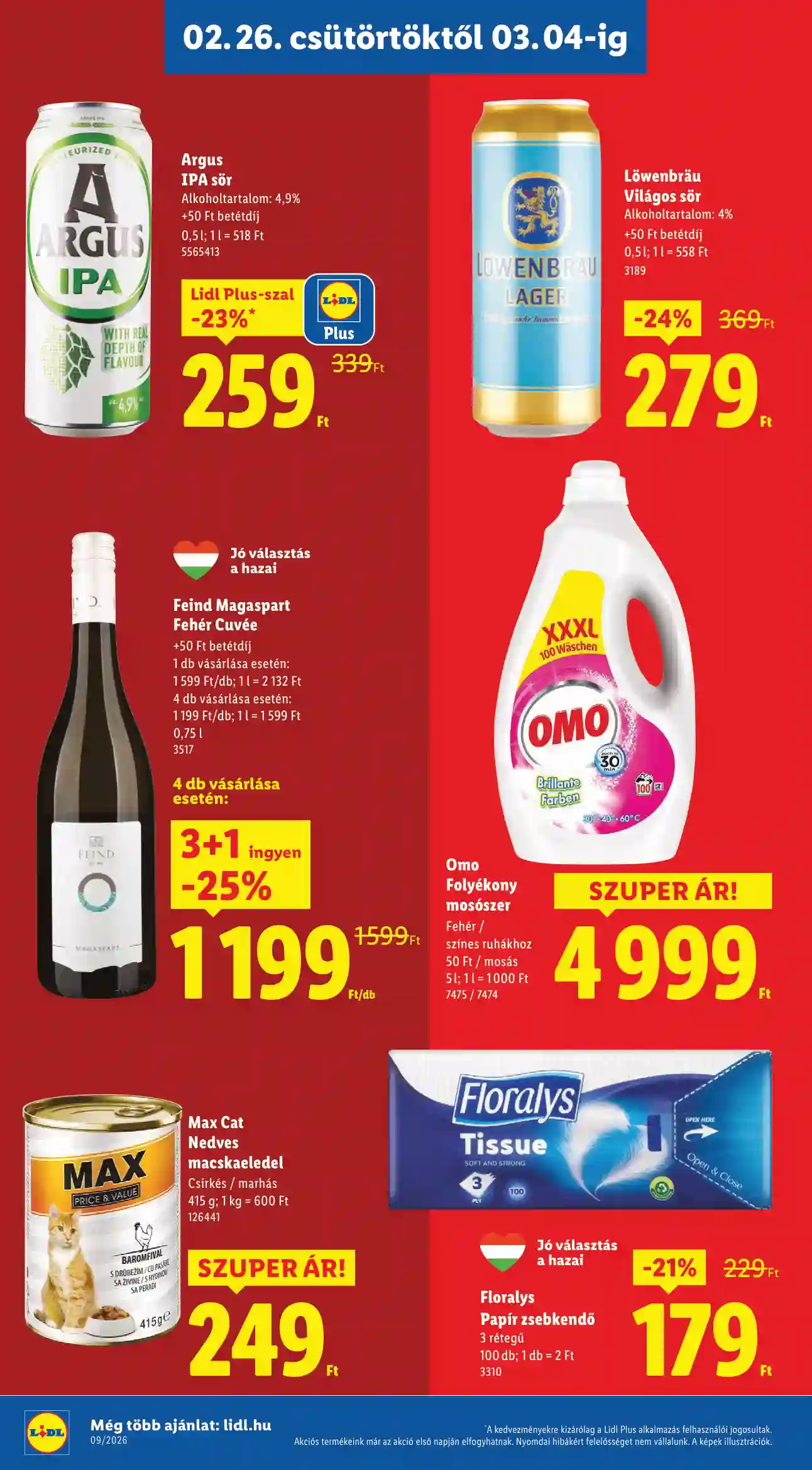 Lidl akciós újság 9. hét (Érvényes 02.26-tól) (6 oldal)