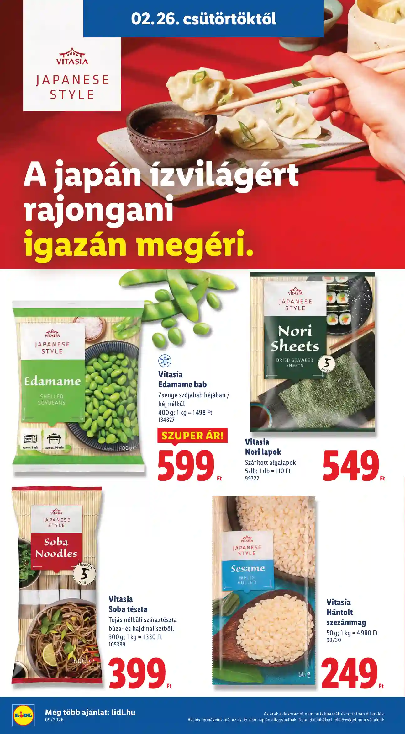 Lidl akciós újság 9. hét (Érvényes 02.26-tól) (10 oldal)
