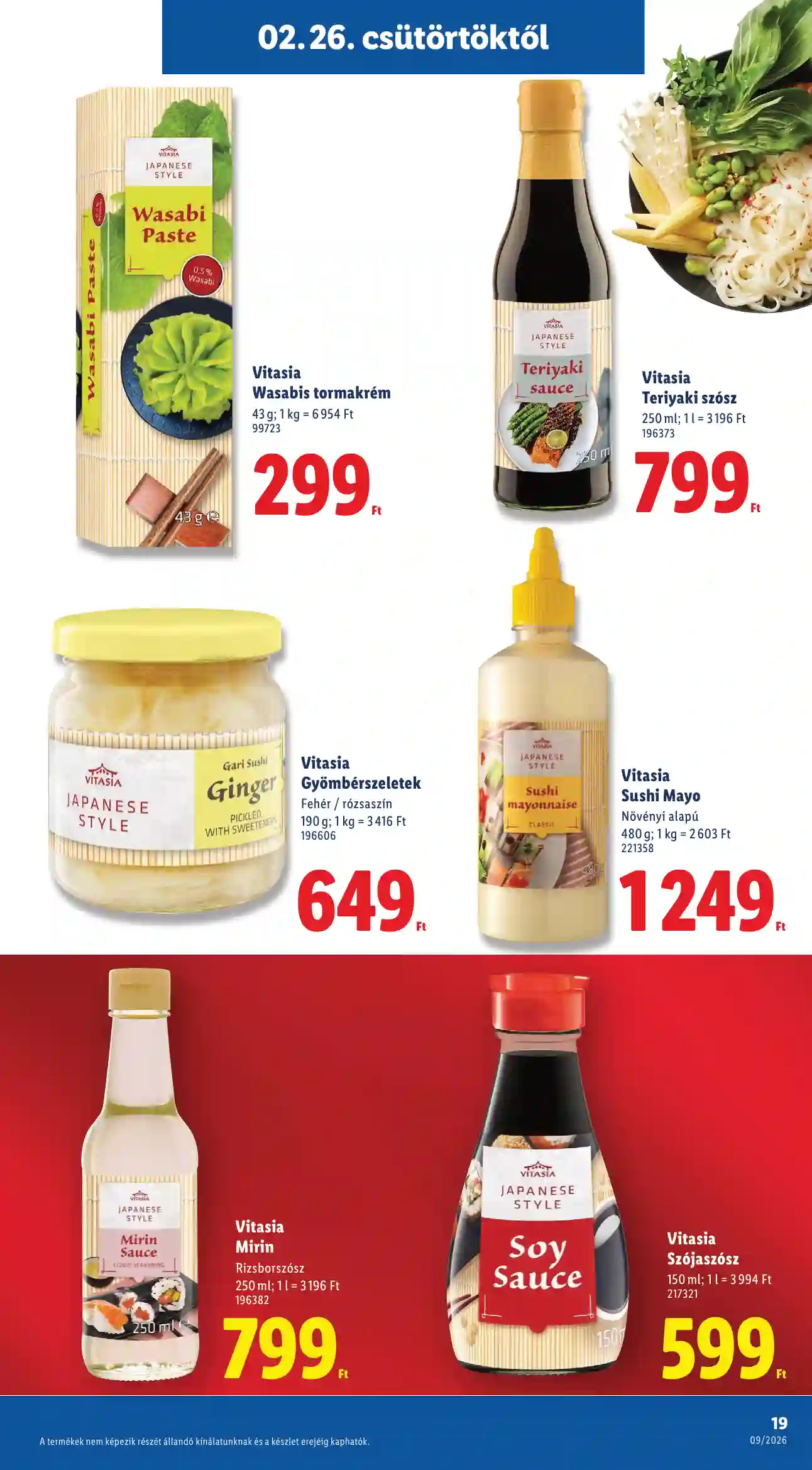 Lidl akciós újság 9. hét (Érvényes 02.26-tól) (11 oldal)