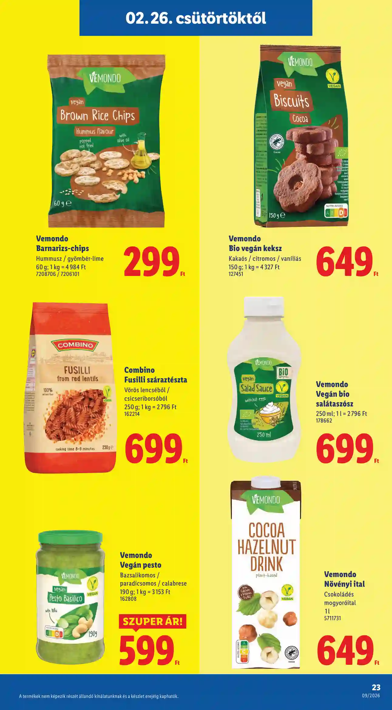 Lidl akciós újság 9. hét (Érvényes 02.26-tól) (16 oldal)