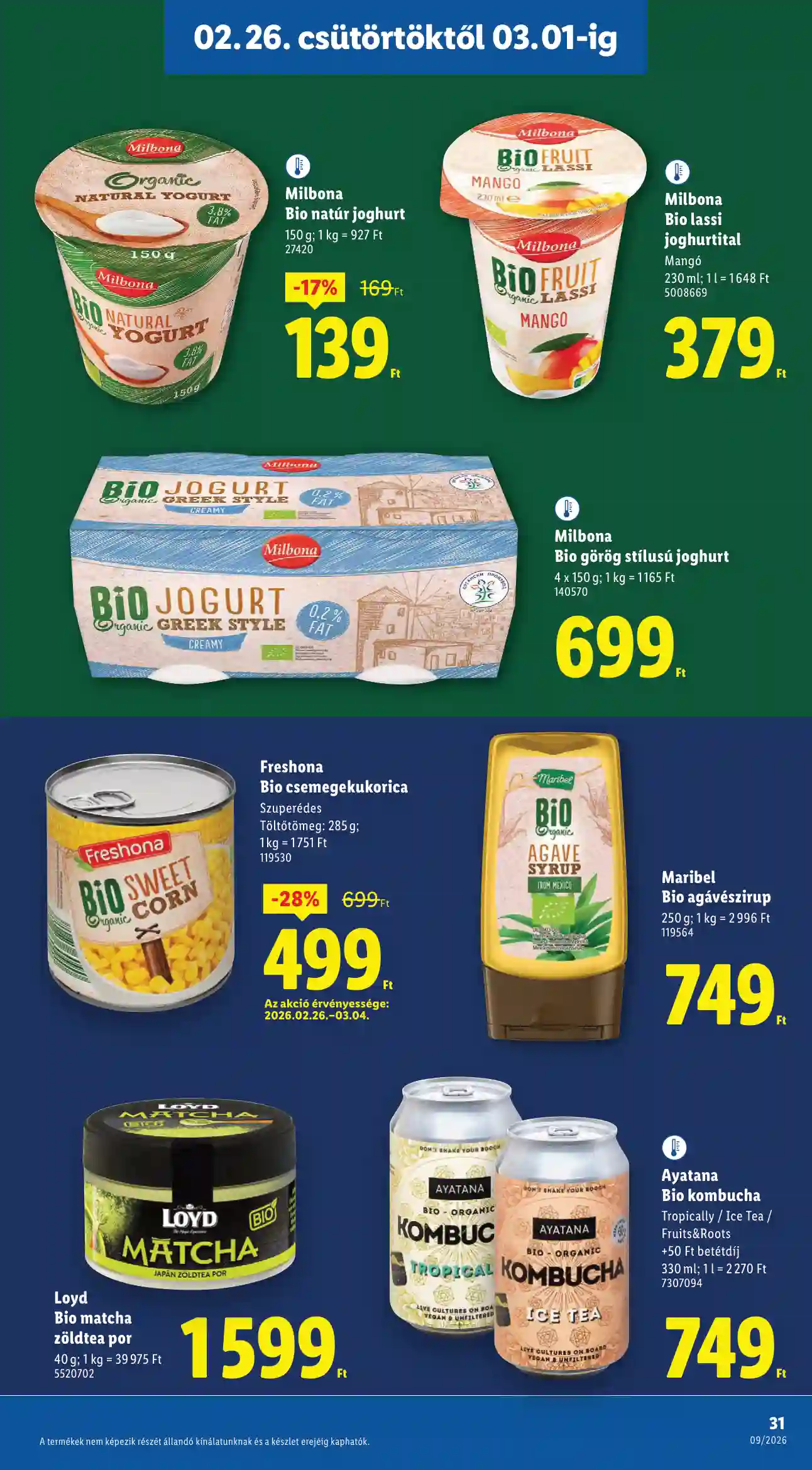 Lidl akciós újság 9. hét (Érvényes 02.26-tól) (25 oldal)