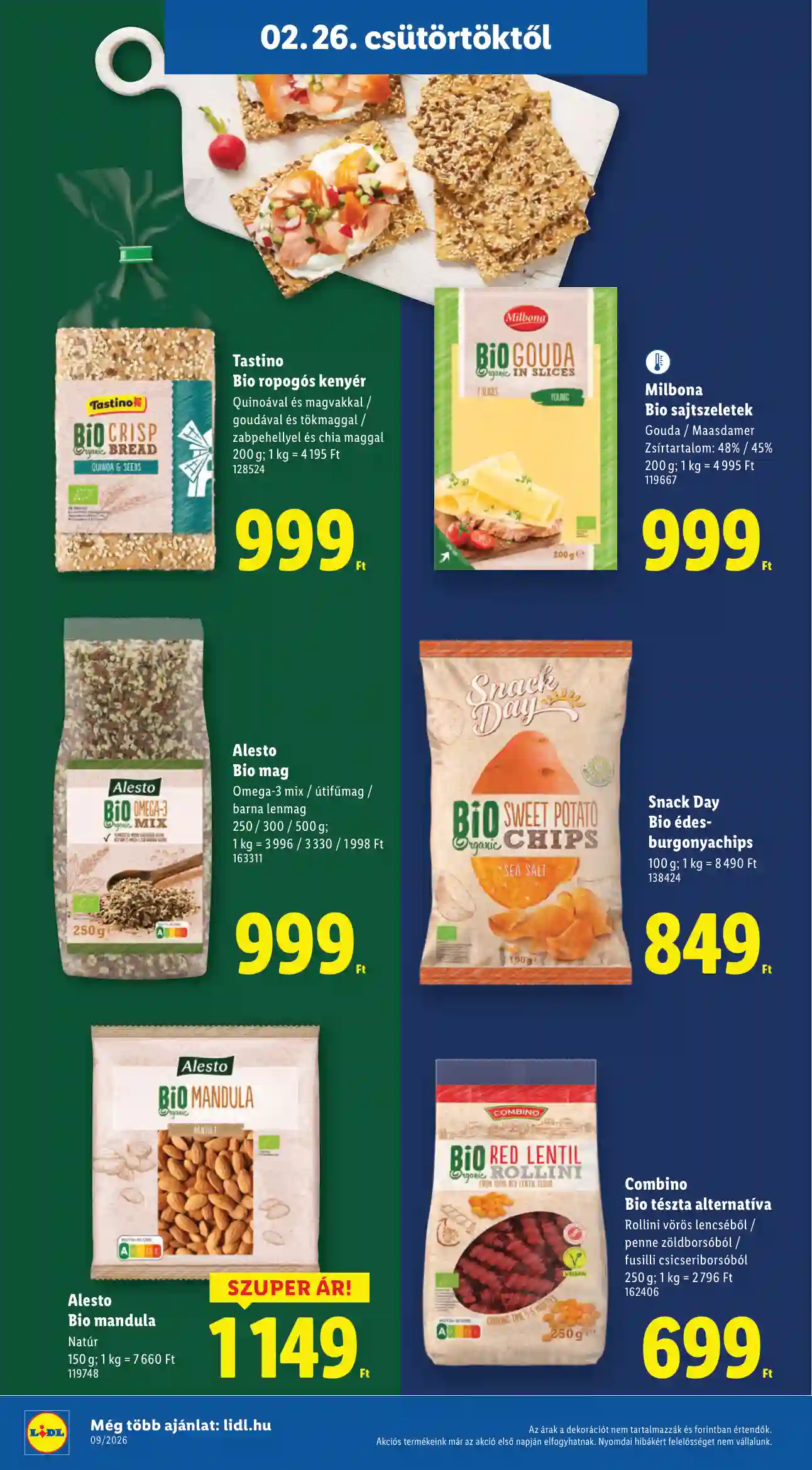Lidl akciós újság 9. hét (Érvényes 02.26-tól) (26 oldal)