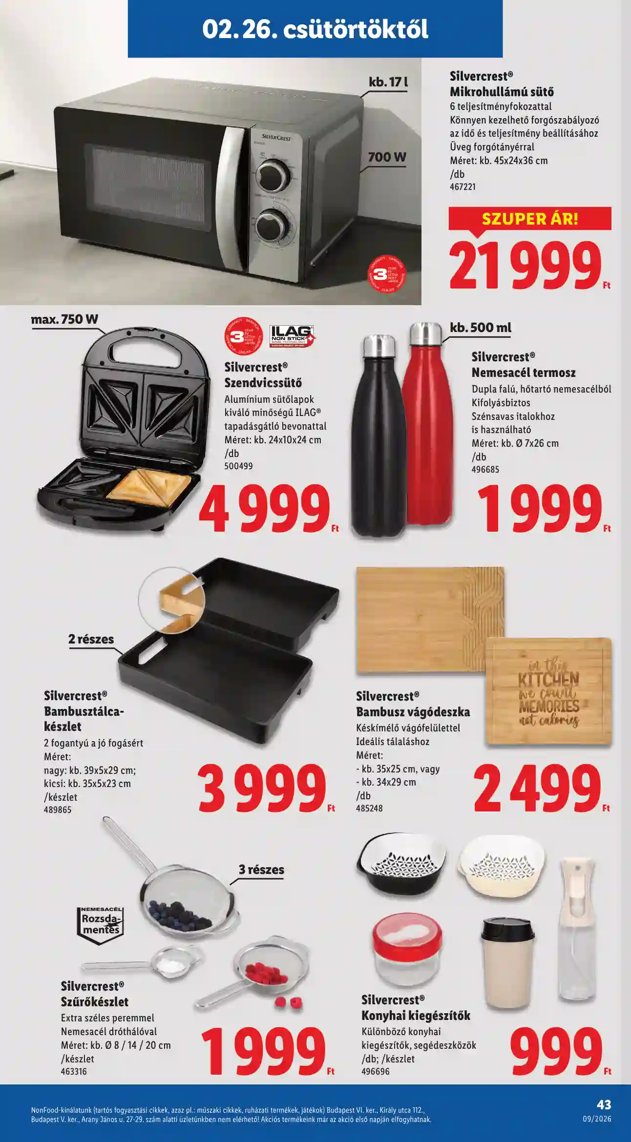 Lidl akciós újság 9. hét (Érvényes 02.26-tól) (38 oldal)