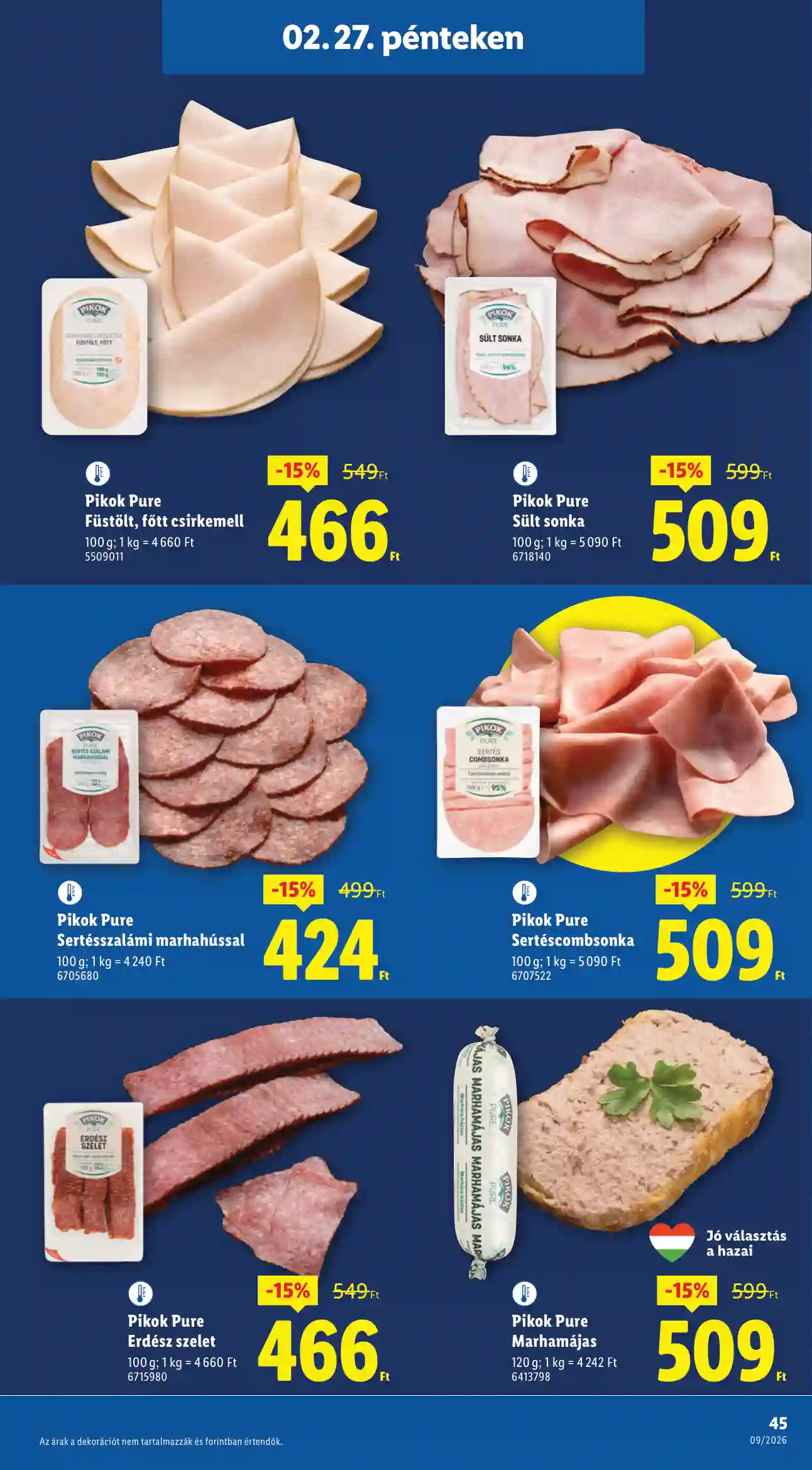 Lidl akciós újság 9. hét (Érvényes 02.26-tól) (40 oldal)