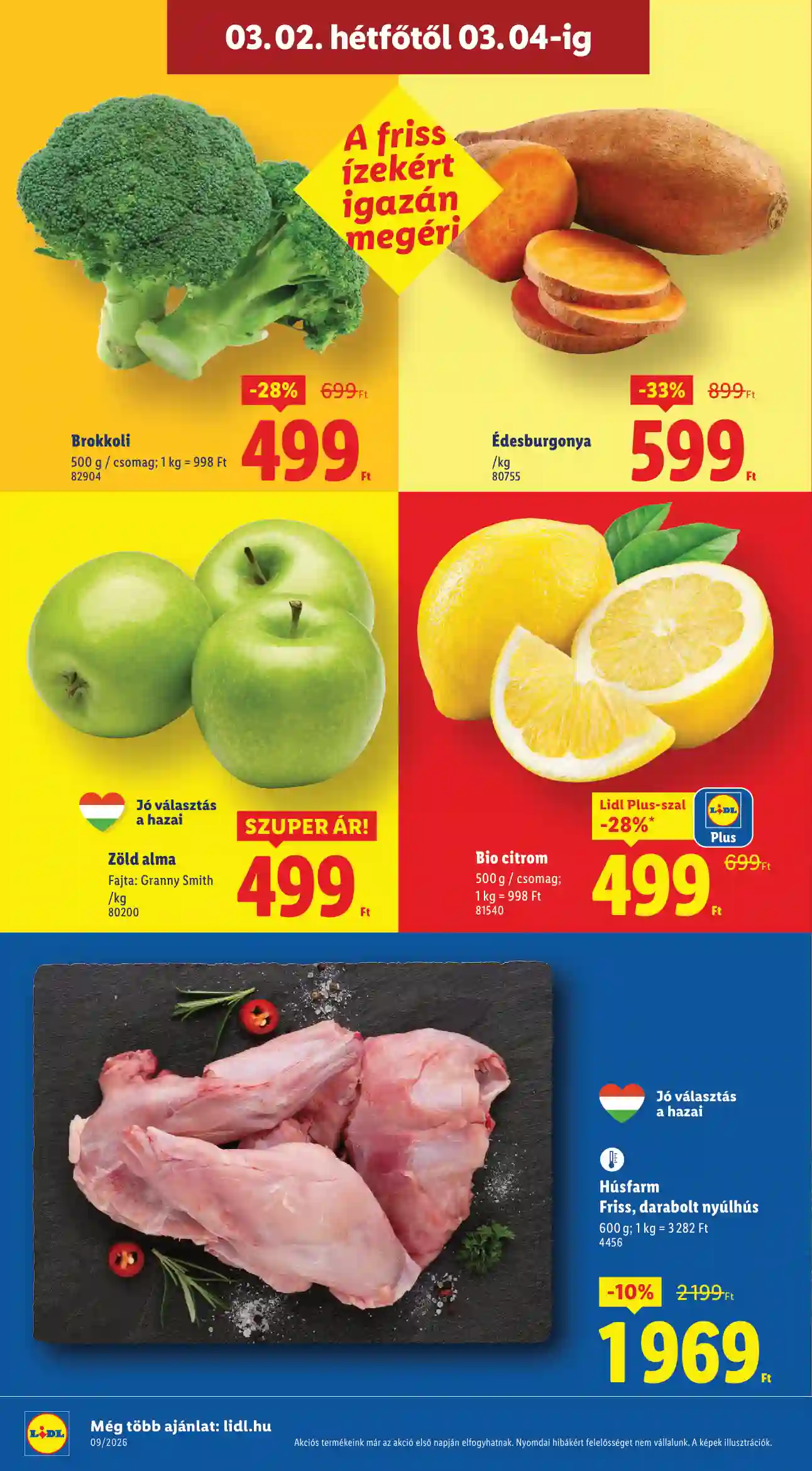 Lidl akciós újság 9. hét (Érvényes 02.26-tól) (54 oldal)