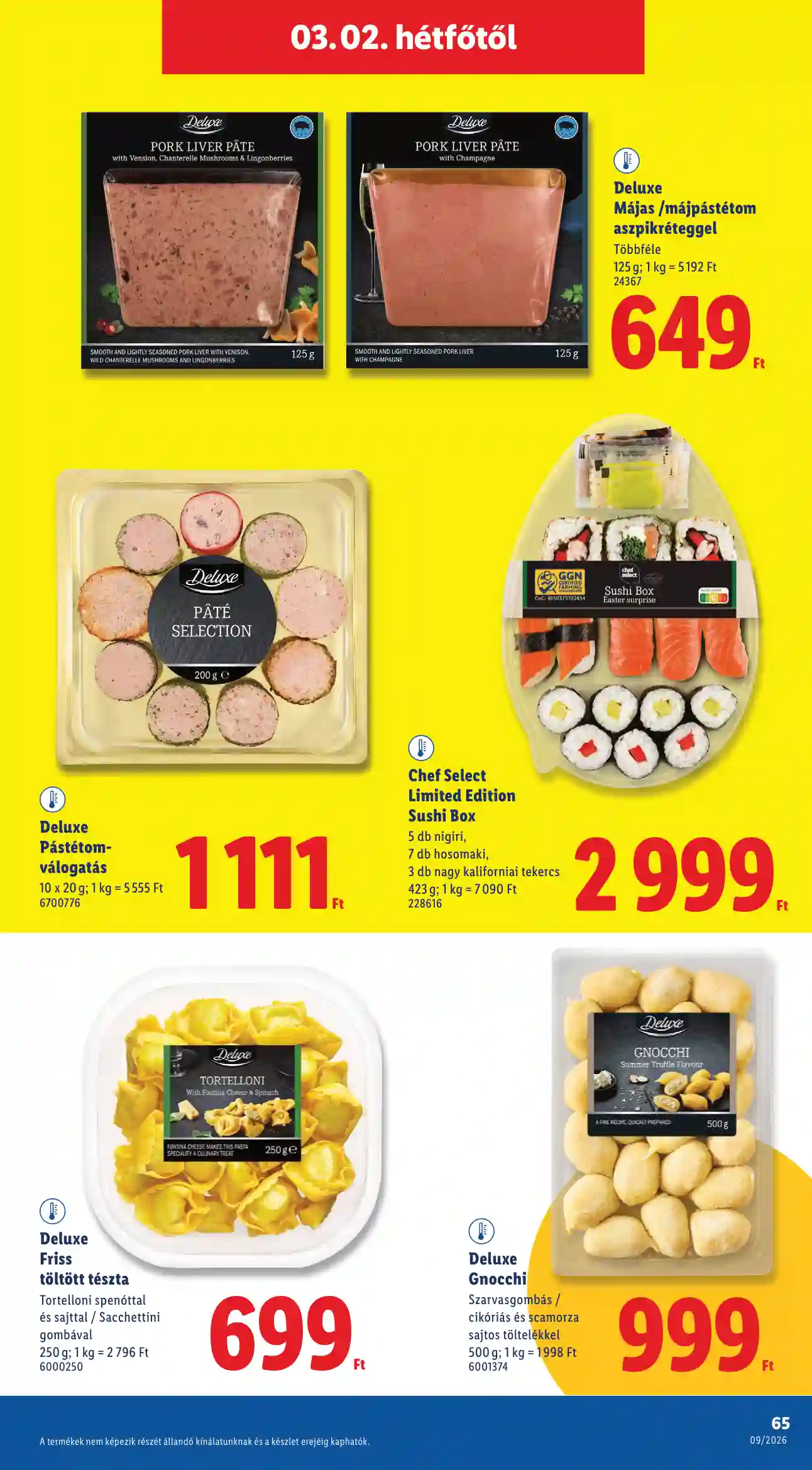 Lidl akciós újság 9. hét (Érvényes 02.26-tól) (62 oldal)
