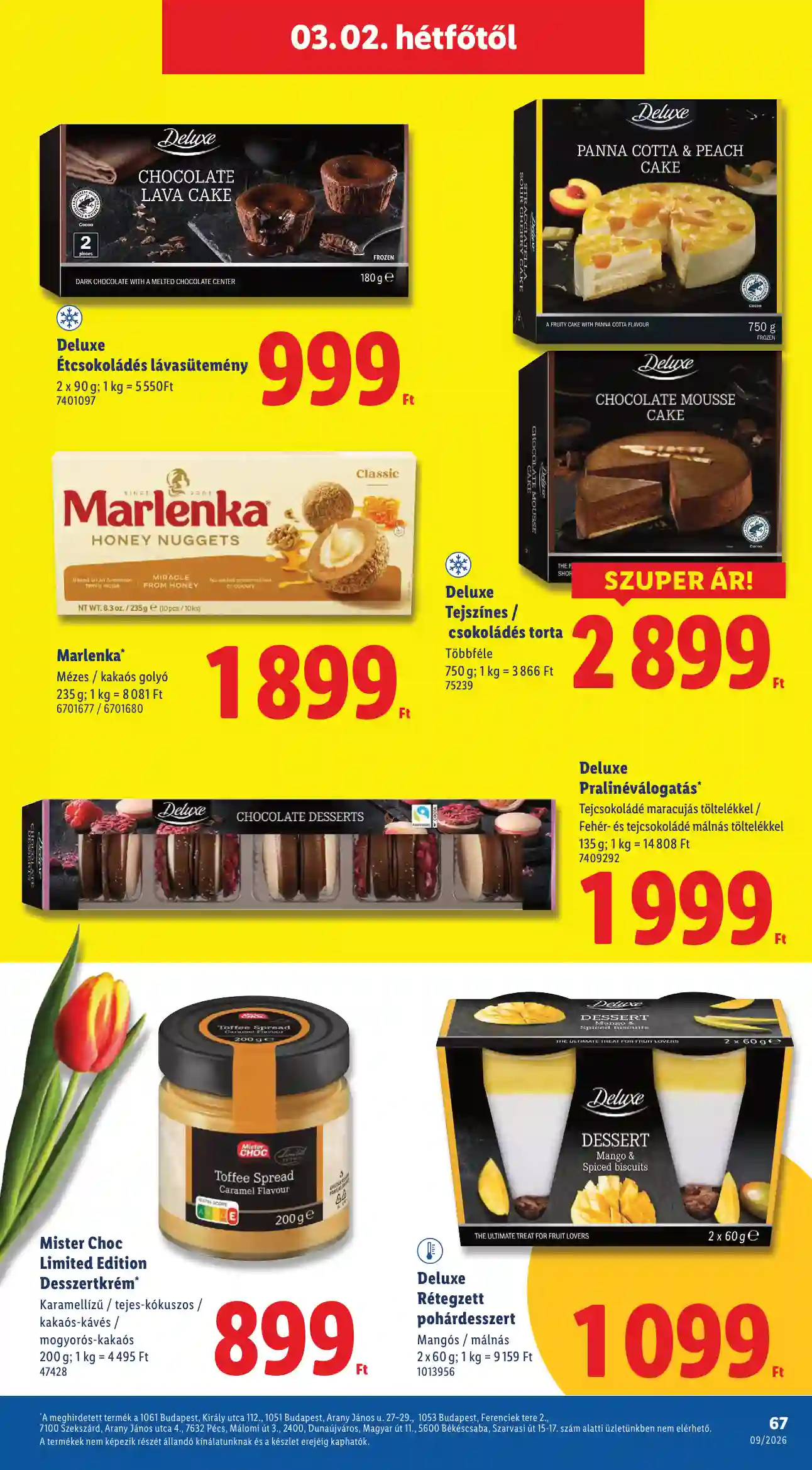 Lidl akciós újság 9. hét (Érvényes 02.26-tól) (64 oldal)