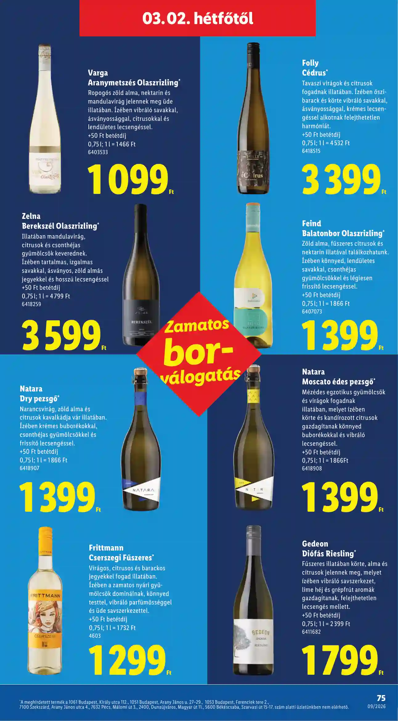 Lidl akciós újság 9. hét (Érvényes 02.26-tól) (73 oldal)