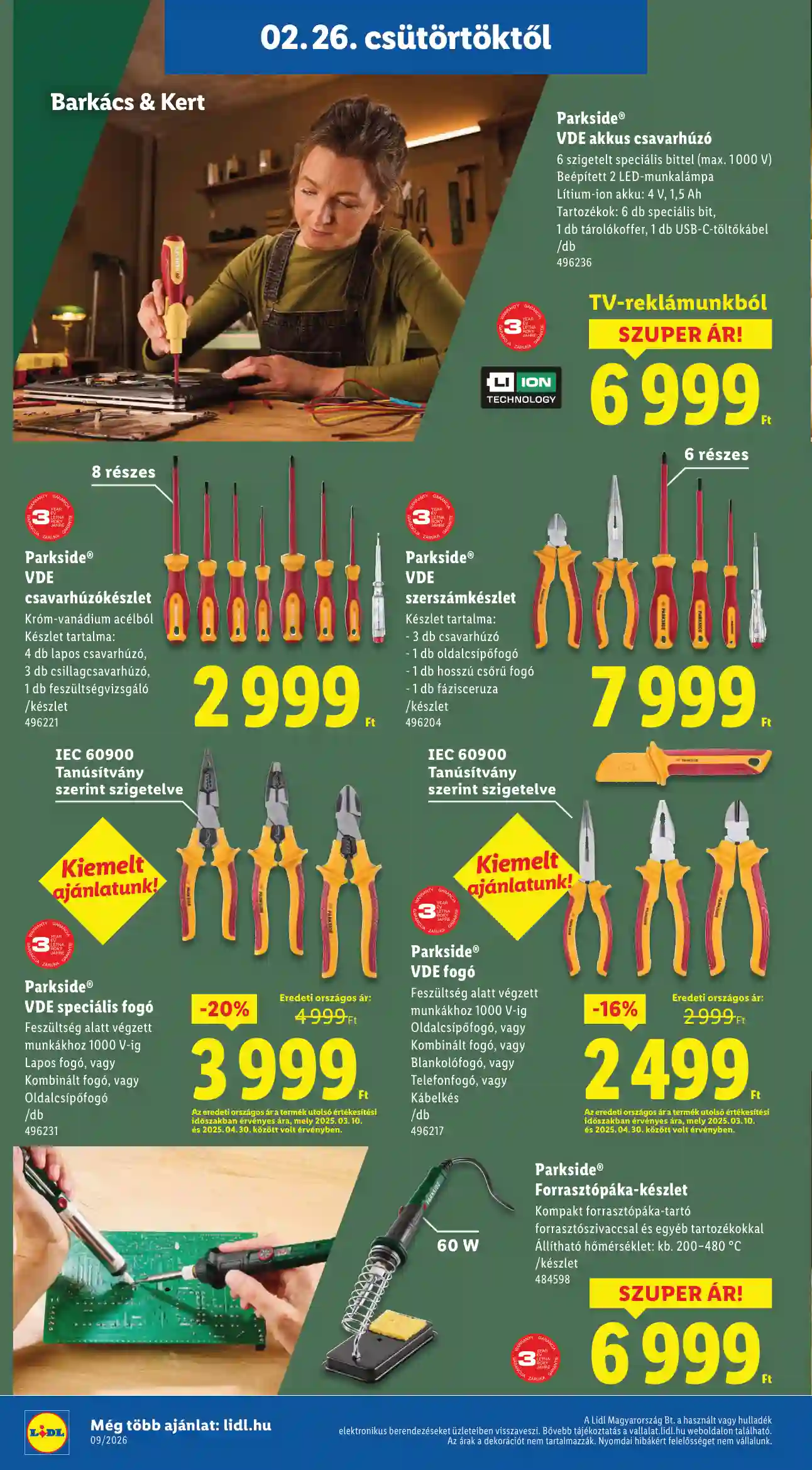 Lidl akciós újság 9. hét (Érvényes 02.26-tól) (16 oldal)