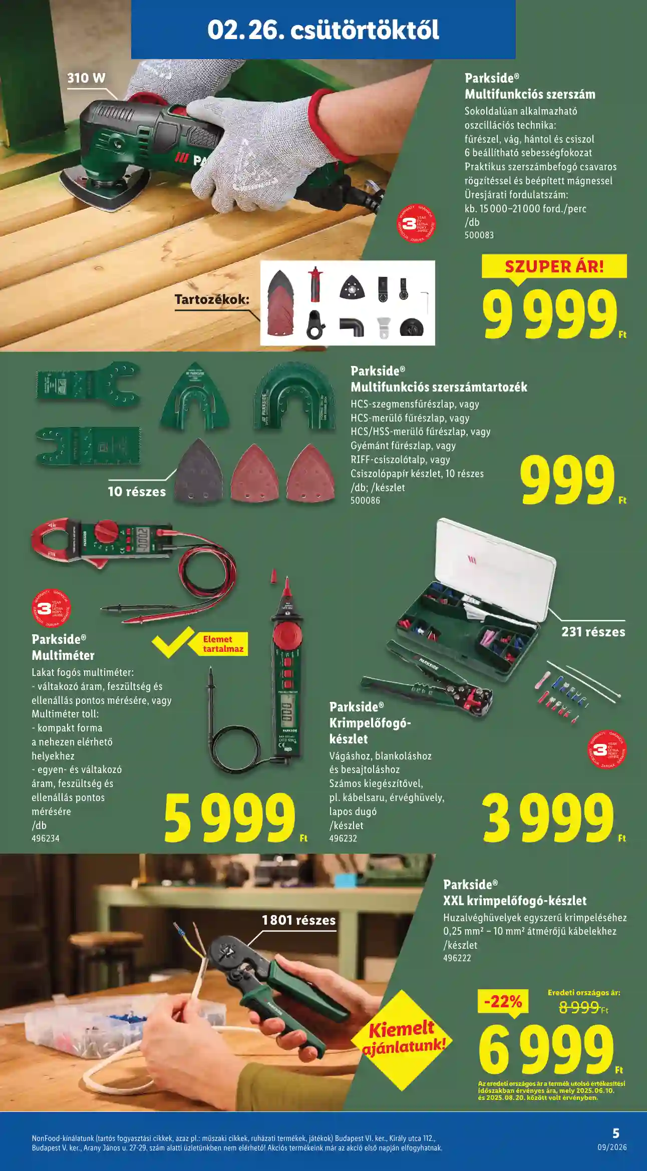 Lidl akciós újság 9. hét (Érvényes 02.26-tól) (17 oldal)