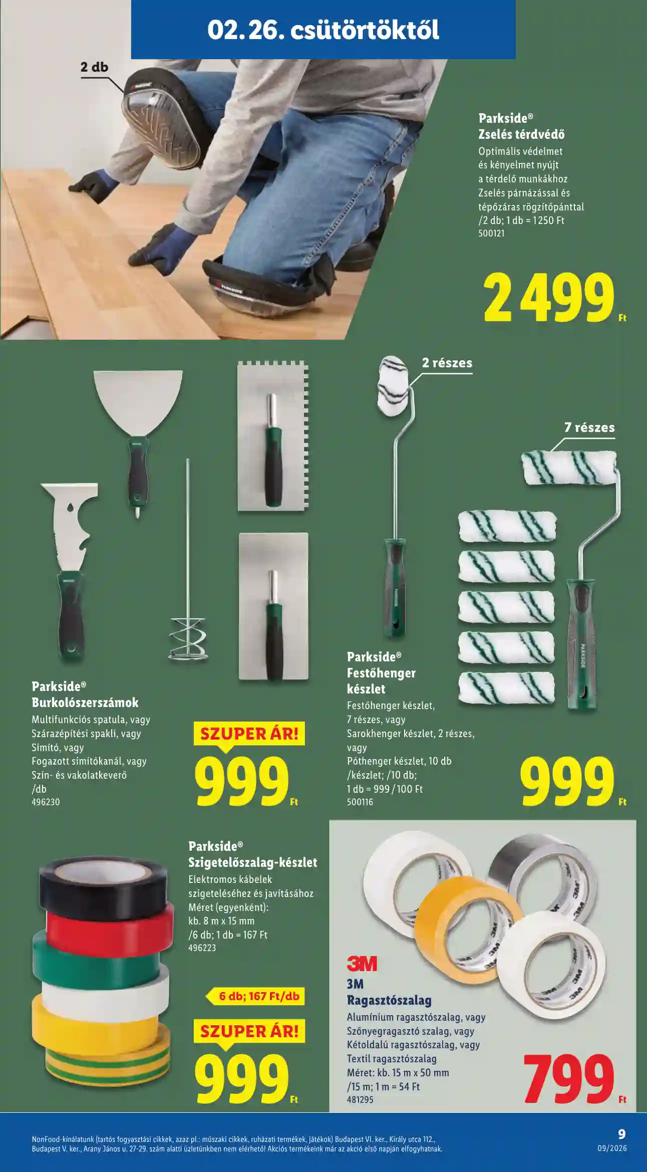 Lidl akciós újság 9. hét (Érvényes 02.26-tól) (21 oldal)