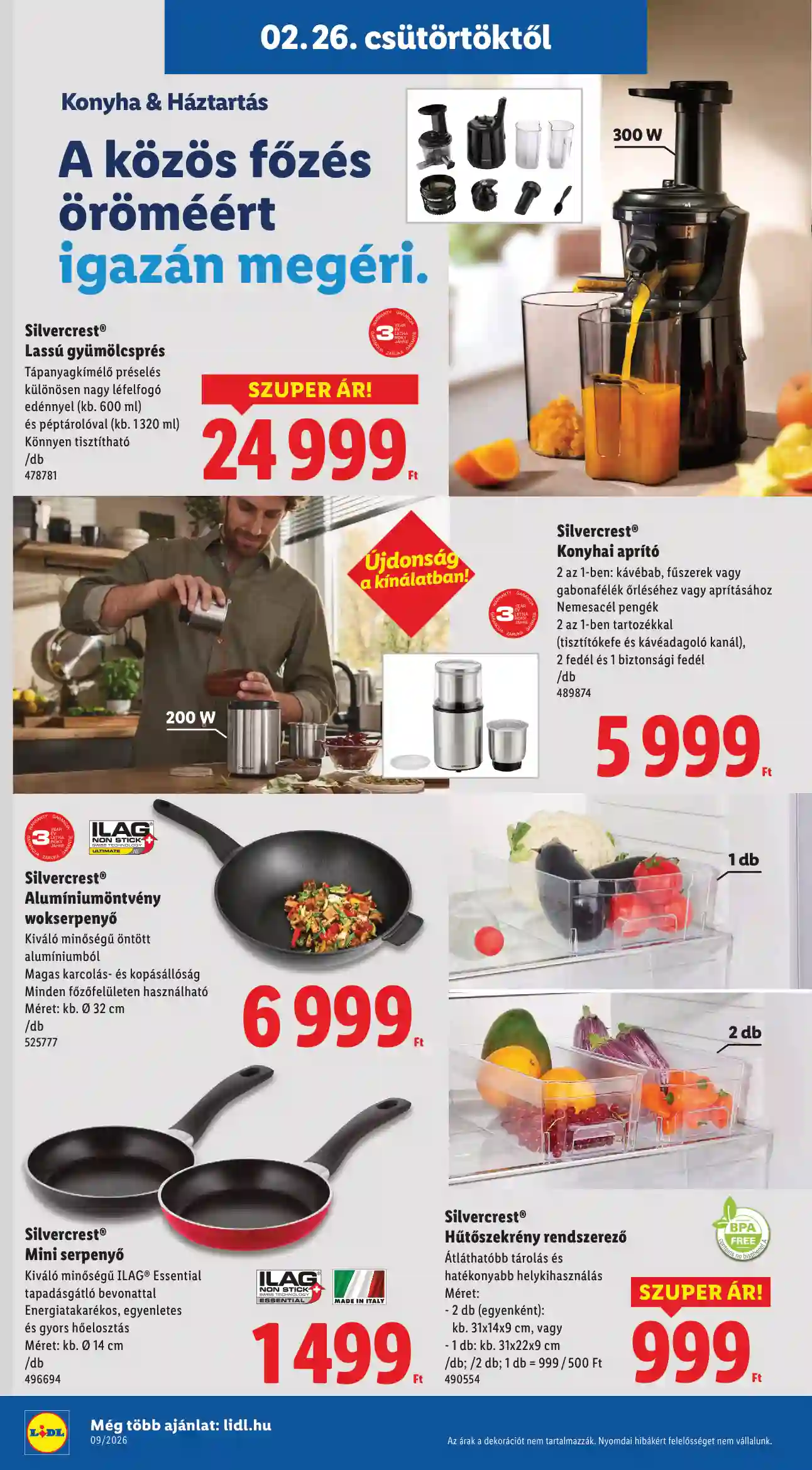 Lidl akciós újság 9. hét (Érvényes 02.26-tól) (22 oldal)