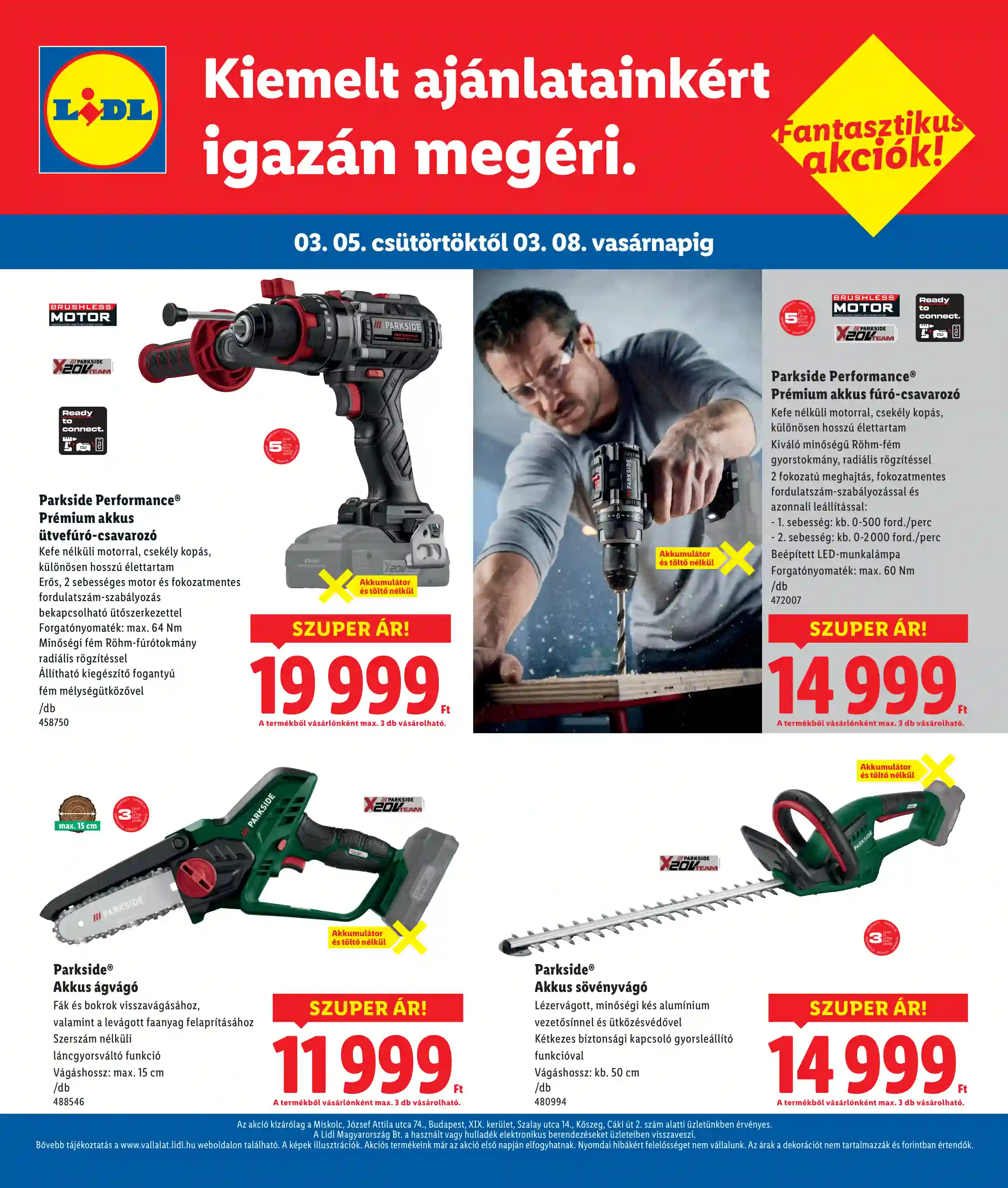 Lidl akciós újság 10. hét (Regionális akciók) (4 oldal)