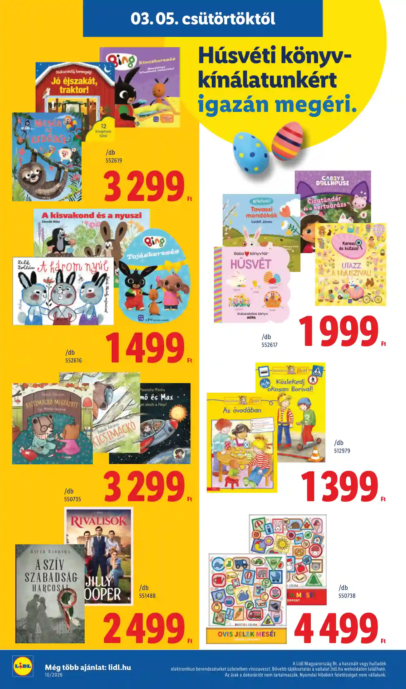Lidl akciós újság 10. hét (Érvényes 03.05-től) (2 oldal)