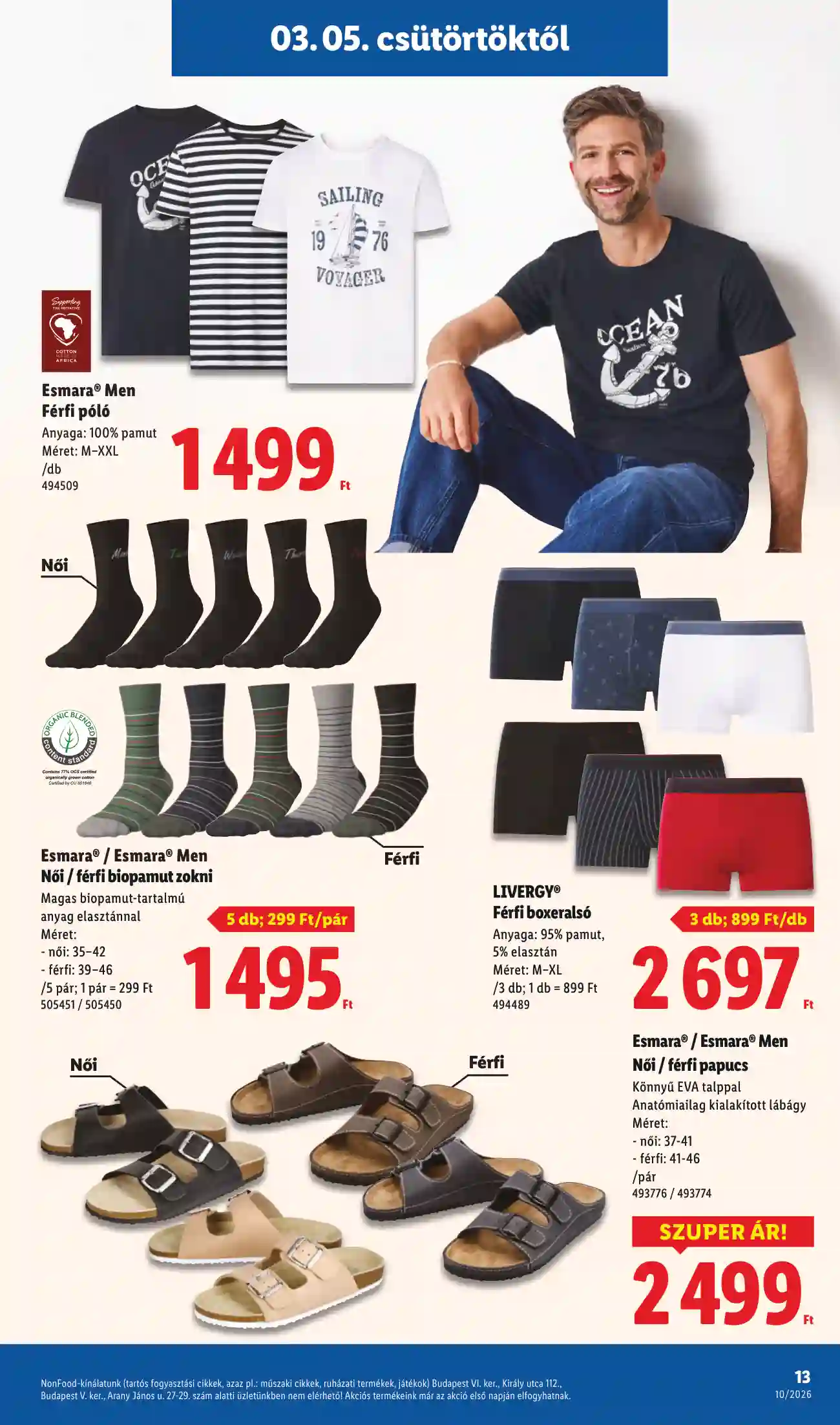 Lidl akciós újság 10. hét (Érvényes 03.05-től) (5 oldal)