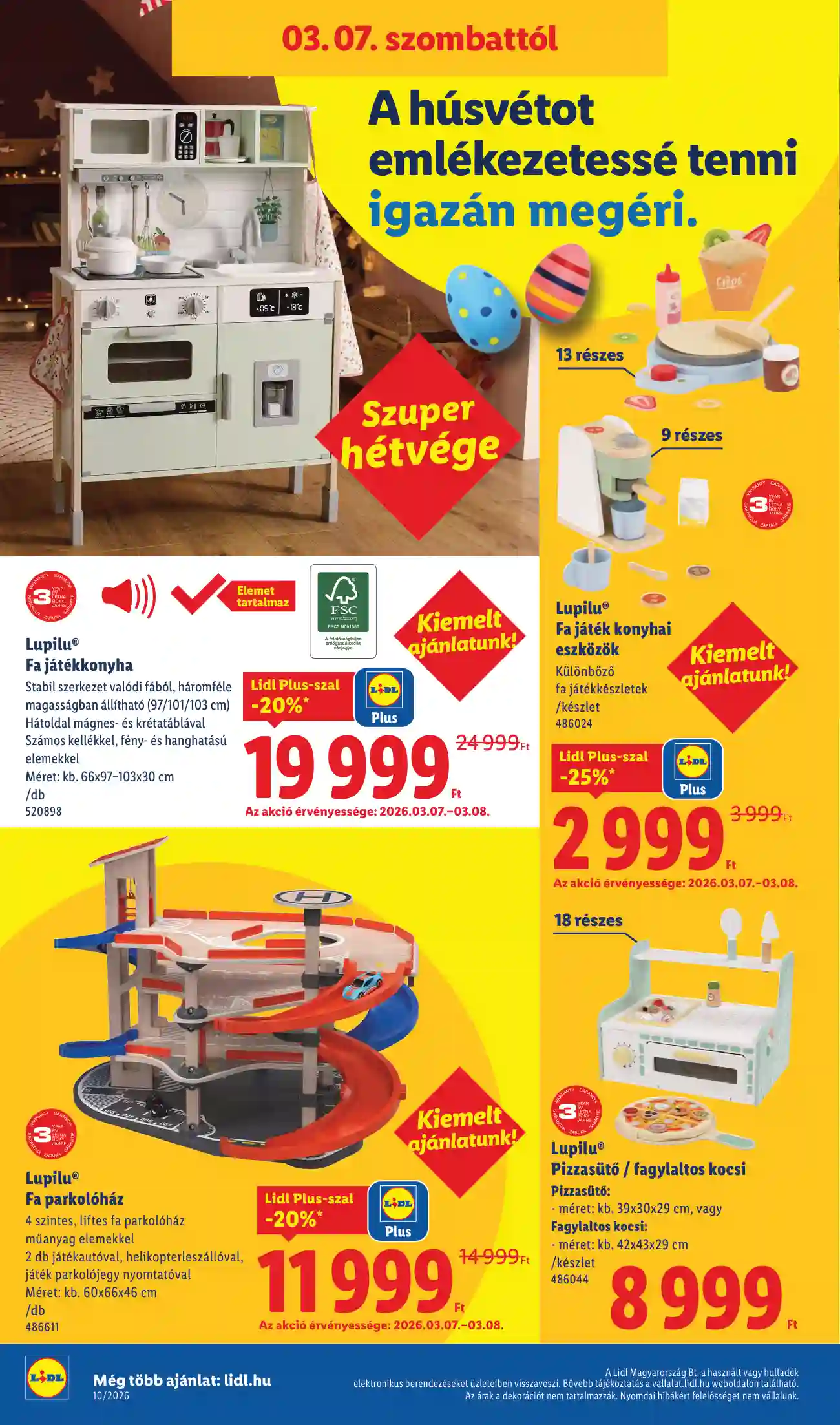 Lidl akciós újság 10. hét (Érvényes 03.05-től) (6 oldal)