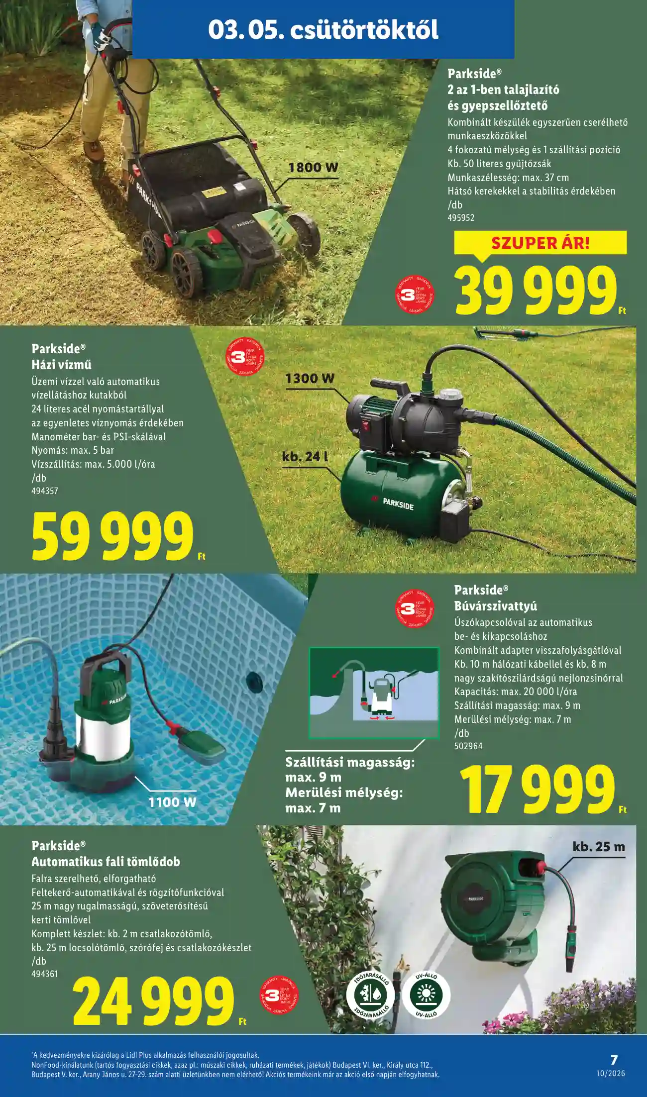 Lidl akciós újság 10. hét (Érvényes 03.05-től) (23 oldal)